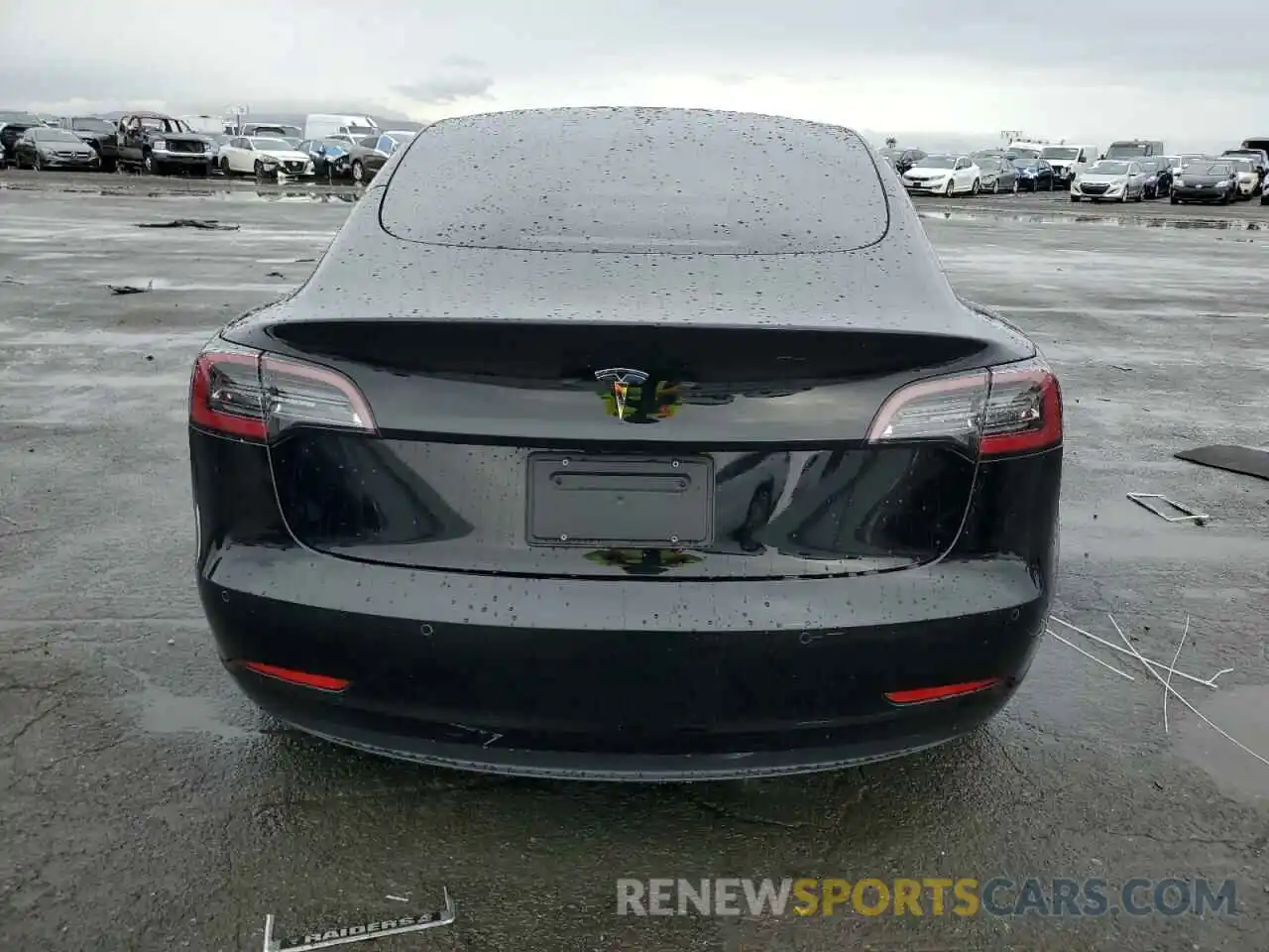 6 Photograph of a damaged car 5YJ3E1EA1MF002207 TESLA MODEL 3 2021