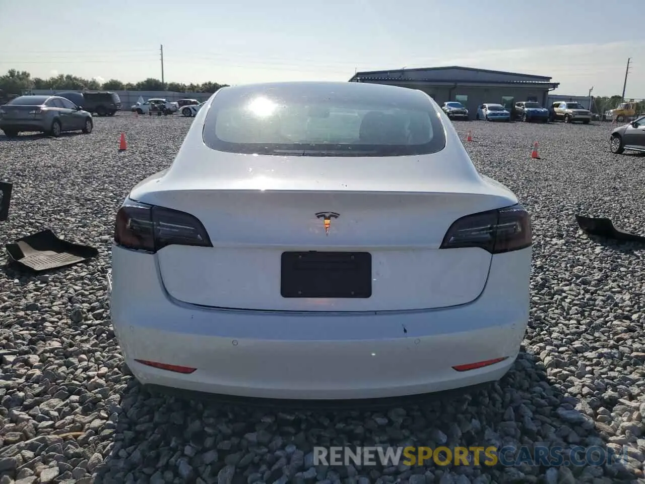 6 Photograph of a damaged car 5YJ3E1EA1MF047177 TESLA MODEL 3 2021