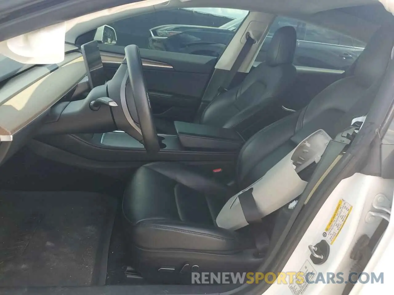 7 Photograph of a damaged car 5YJ3E1EA1MF064335 TESLA MODEL 3 2021