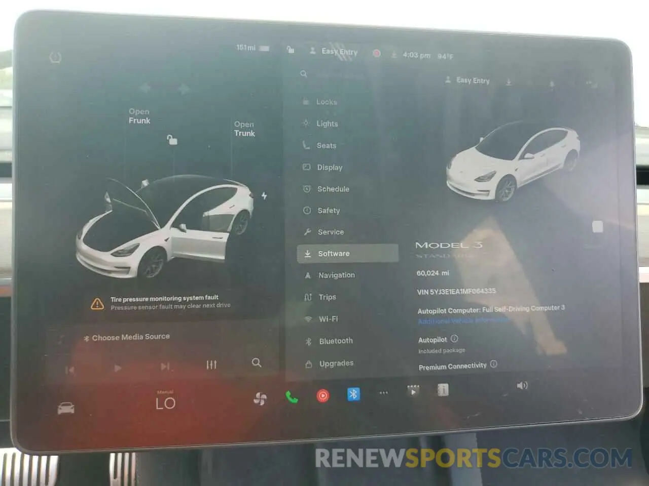 9 Photograph of a damaged car 5YJ3E1EA1MF064335 TESLA MODEL 3 2021