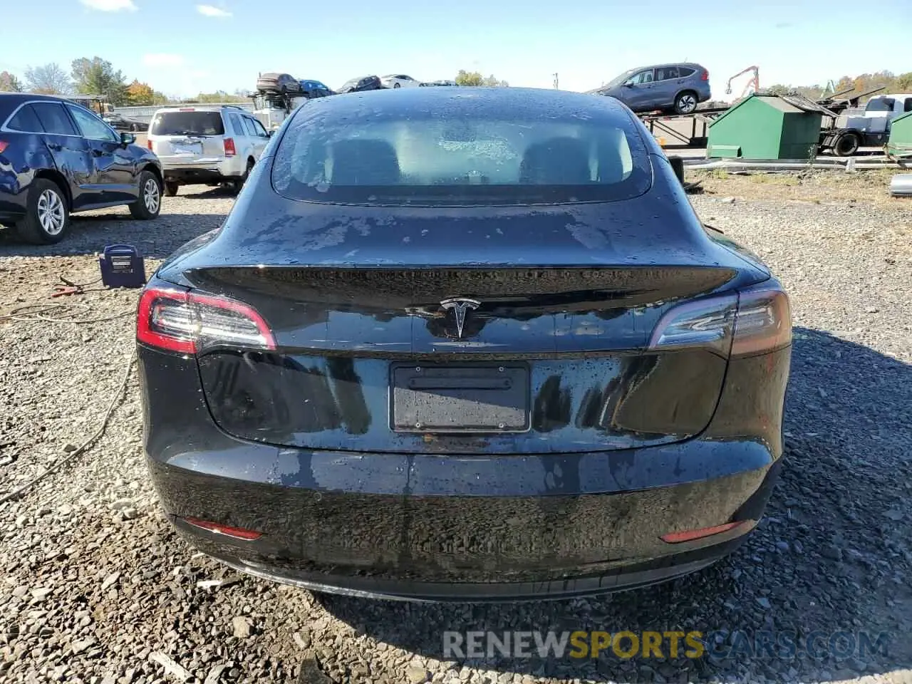 6 Photograph of a damaged car 5YJ3E1EA1MF064514 TESLA MODEL 3 2021