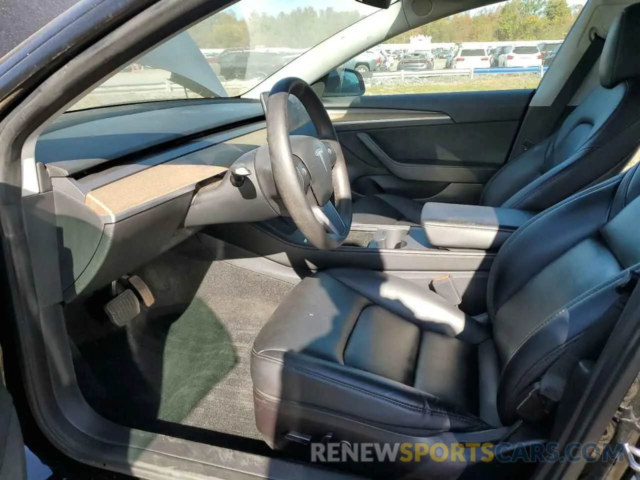 7 Photograph of a damaged car 5YJ3E1EA1MF064514 TESLA MODEL 3 2021