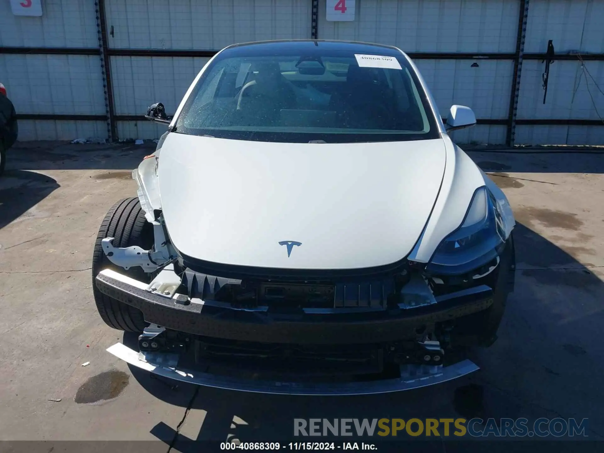 13 Photograph of a damaged car 5YJ3E1EA1MF065808 TESLA MODEL 3 2021