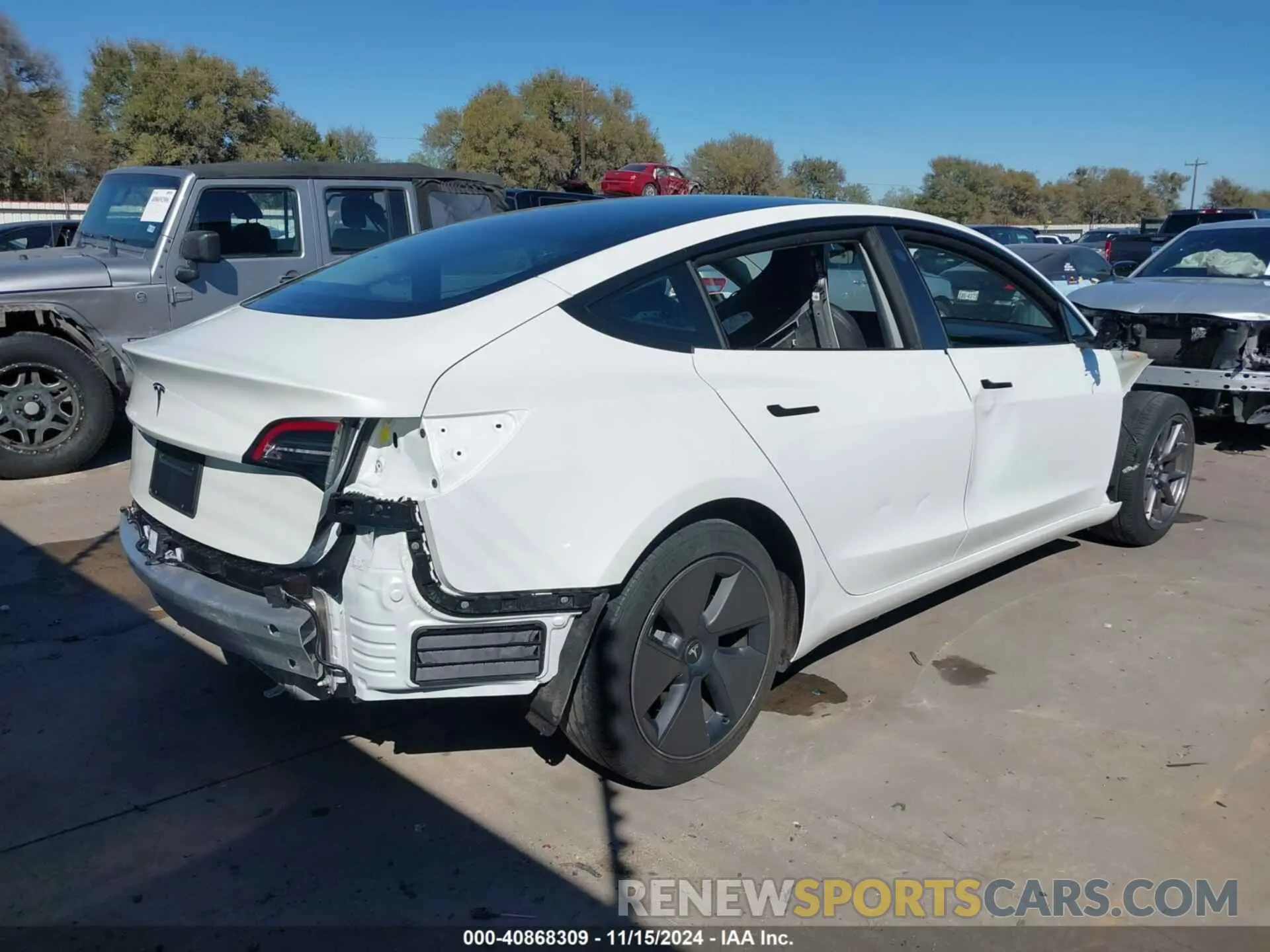 20 Photograph of a damaged car 5YJ3E1EA1MF065808 TESLA MODEL 3 2021