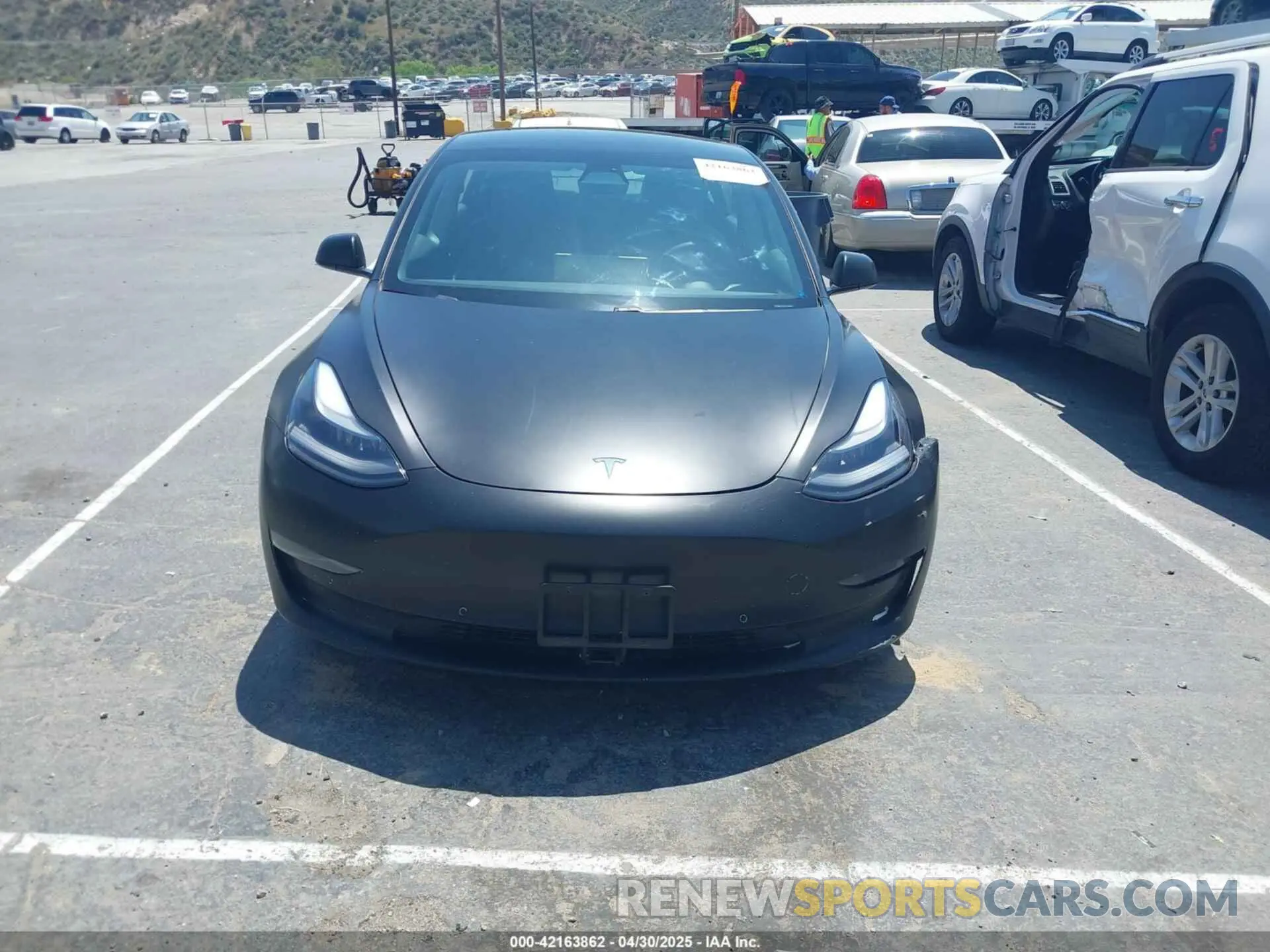 13 Photograph of a damaged car 5YJ3E1EA1MF067610 TESLA MODEL 3 2021