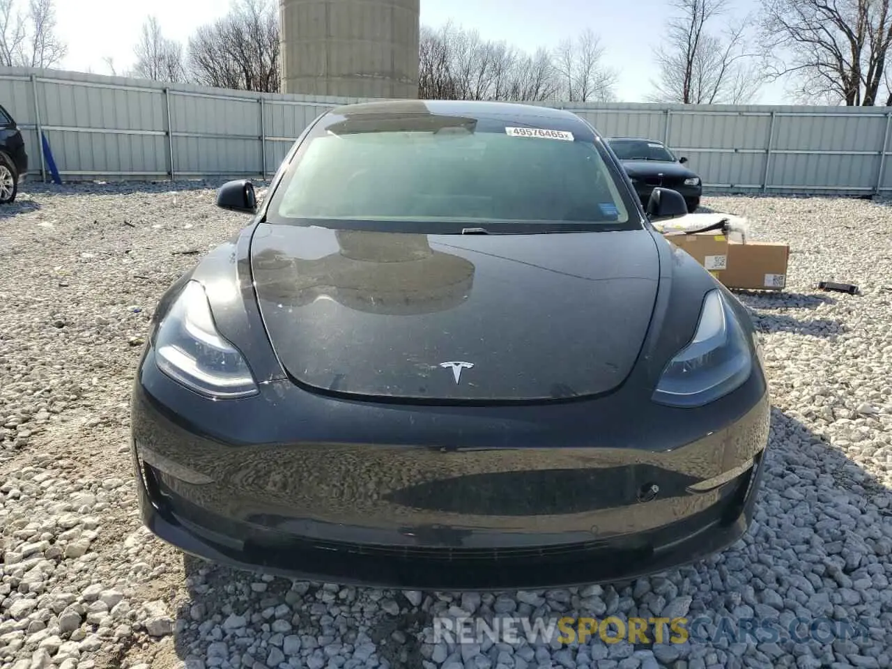 5 Photograph of a damaged car 5YJ3E1EA1MF077201 TESLA MODEL 3 2021