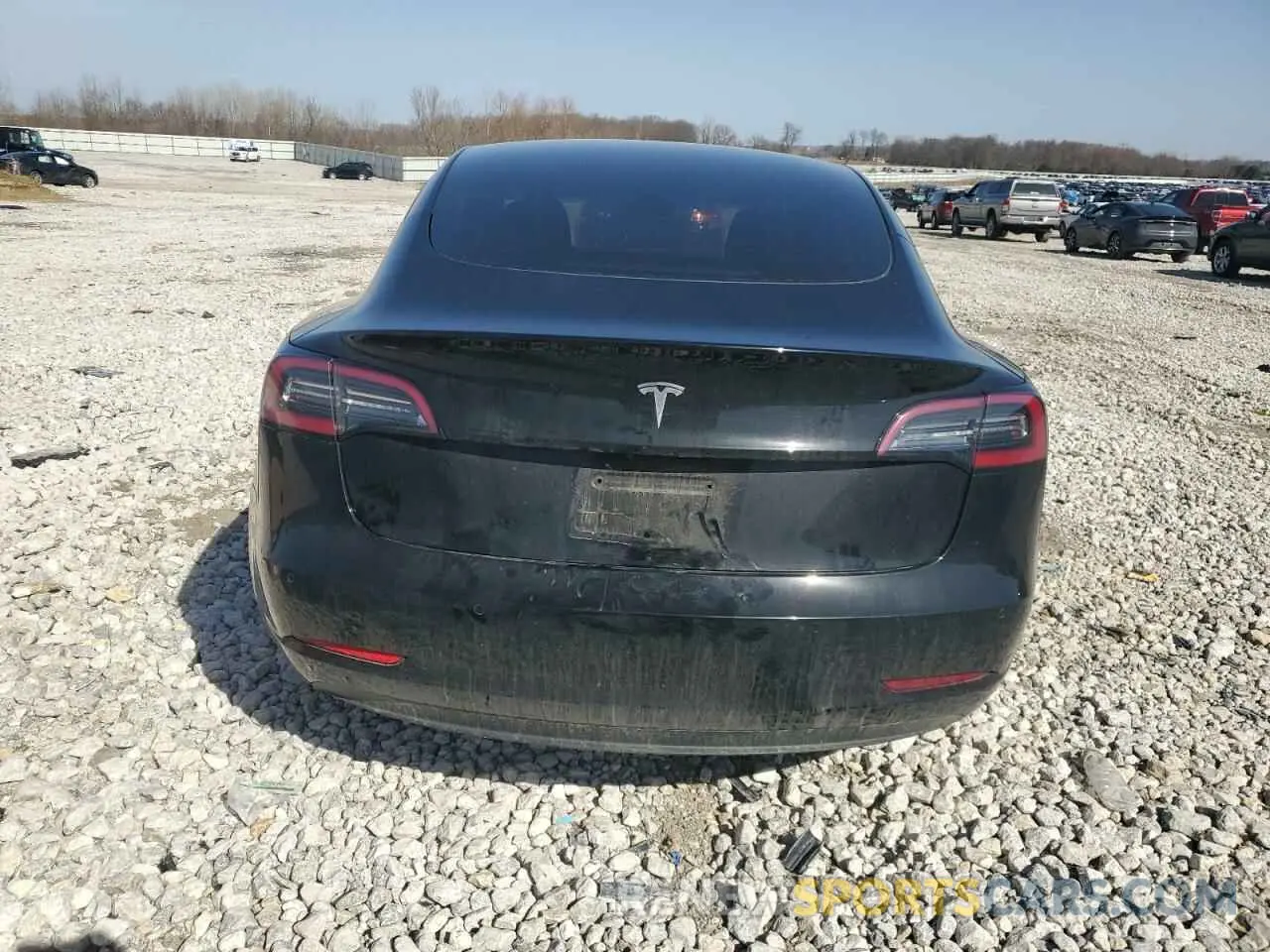 6 Photograph of a damaged car 5YJ3E1EA1MF077201 TESLA MODEL 3 2021