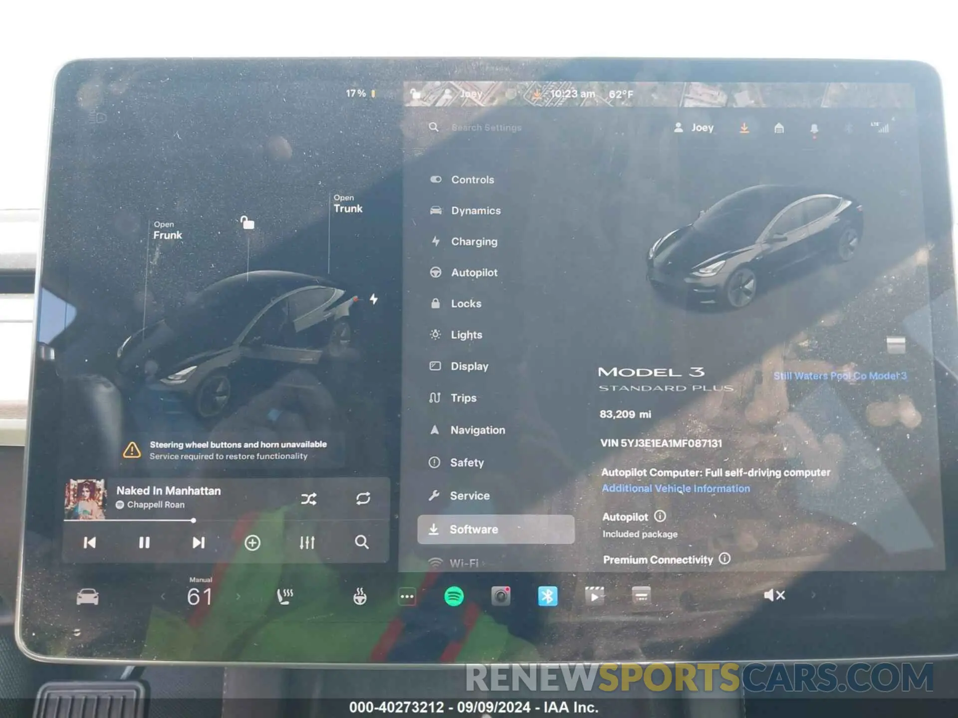 7 Photograph of a damaged car 5YJ3E1EA1MF087131 TESLA MODEL 3 2021