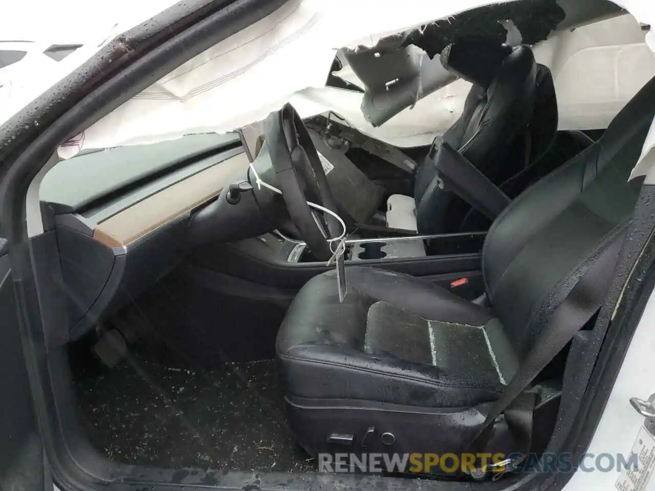 7 Photograph of a damaged car 5YJ3E1EA1MF093950 TESLA MODEL 3 2021