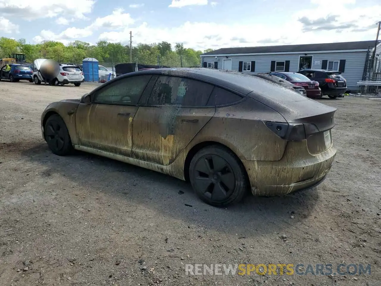 2 Photograph of a damaged car 5YJ3E1EA1MF096234 TESLA MODEL 3 2021