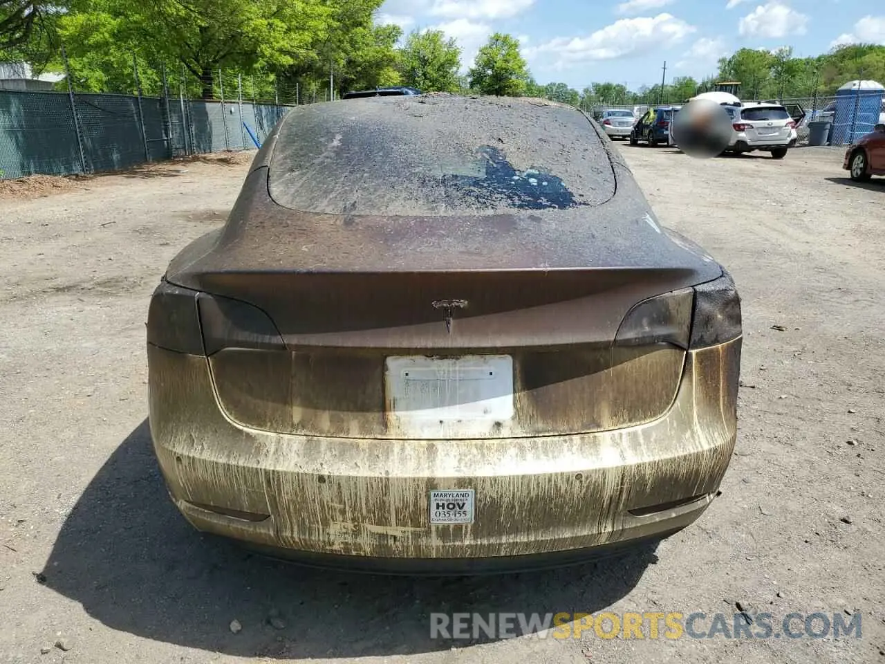 6 Photograph of a damaged car 5YJ3E1EA1MF096234 TESLA MODEL 3 2021