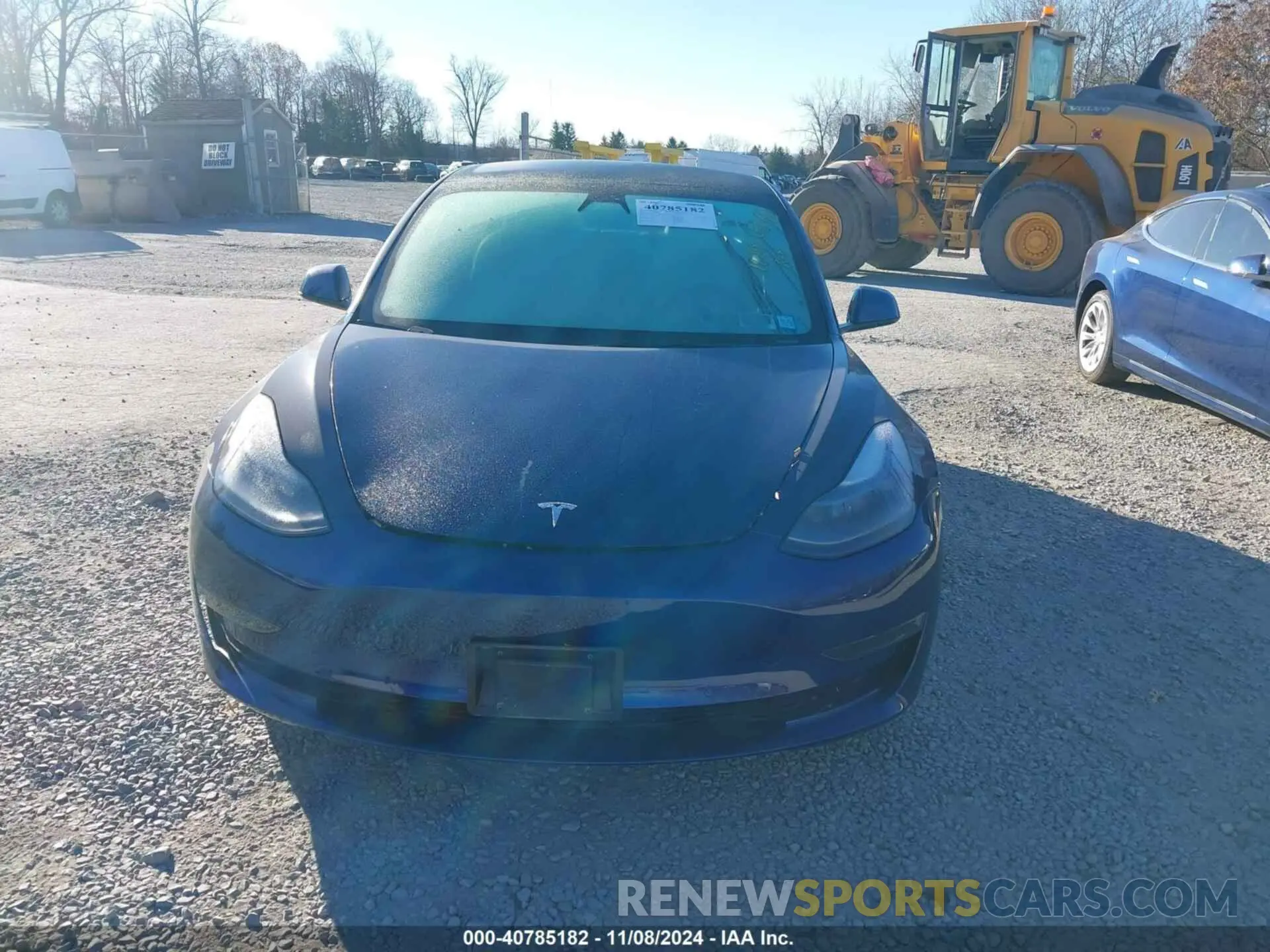 12 Photograph of a damaged car 5YJ3E1EA1MF098579 TESLA MODEL 3 2021