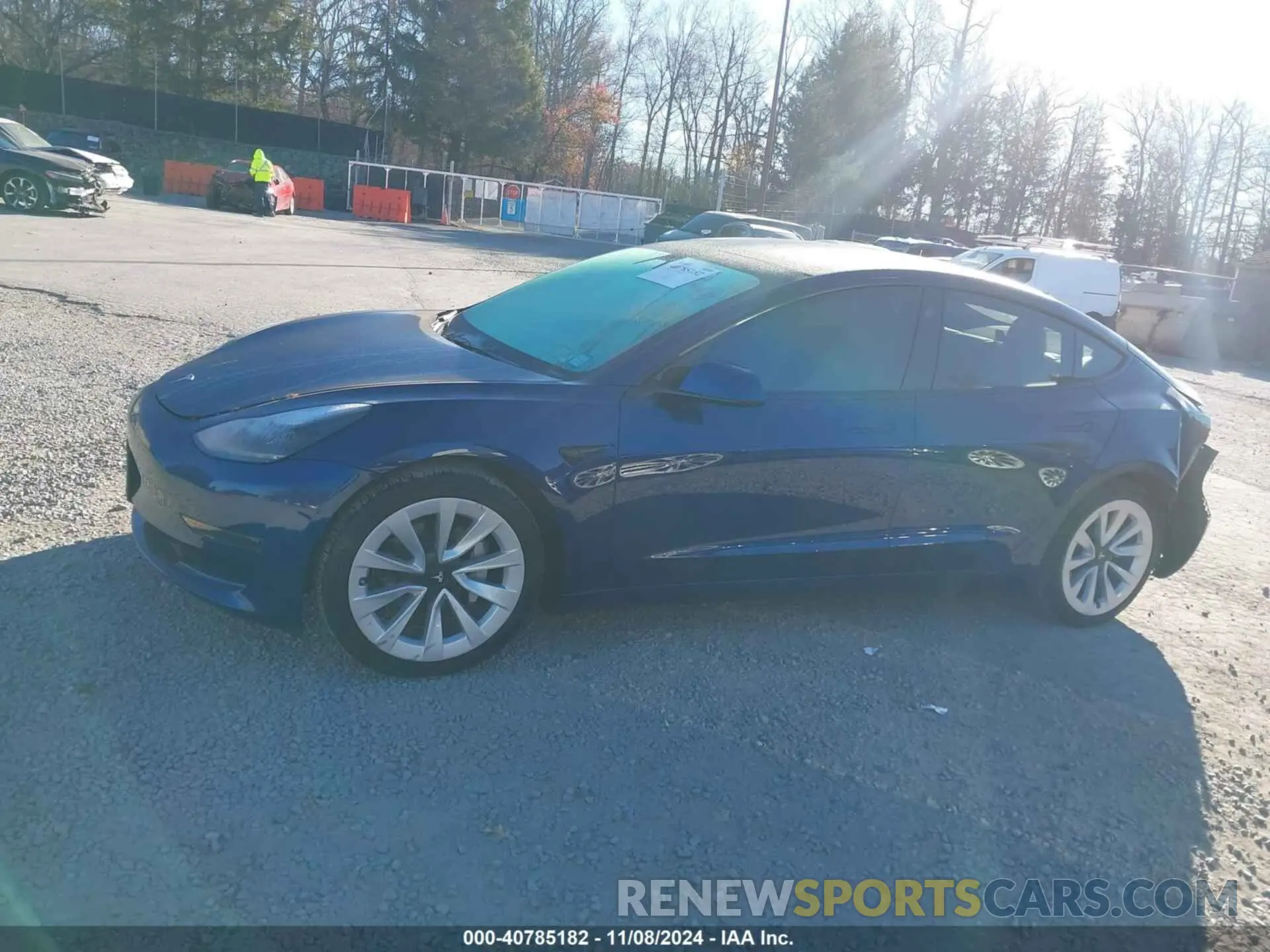 14 Photograph of a damaged car 5YJ3E1EA1MF098579 TESLA MODEL 3 2021
