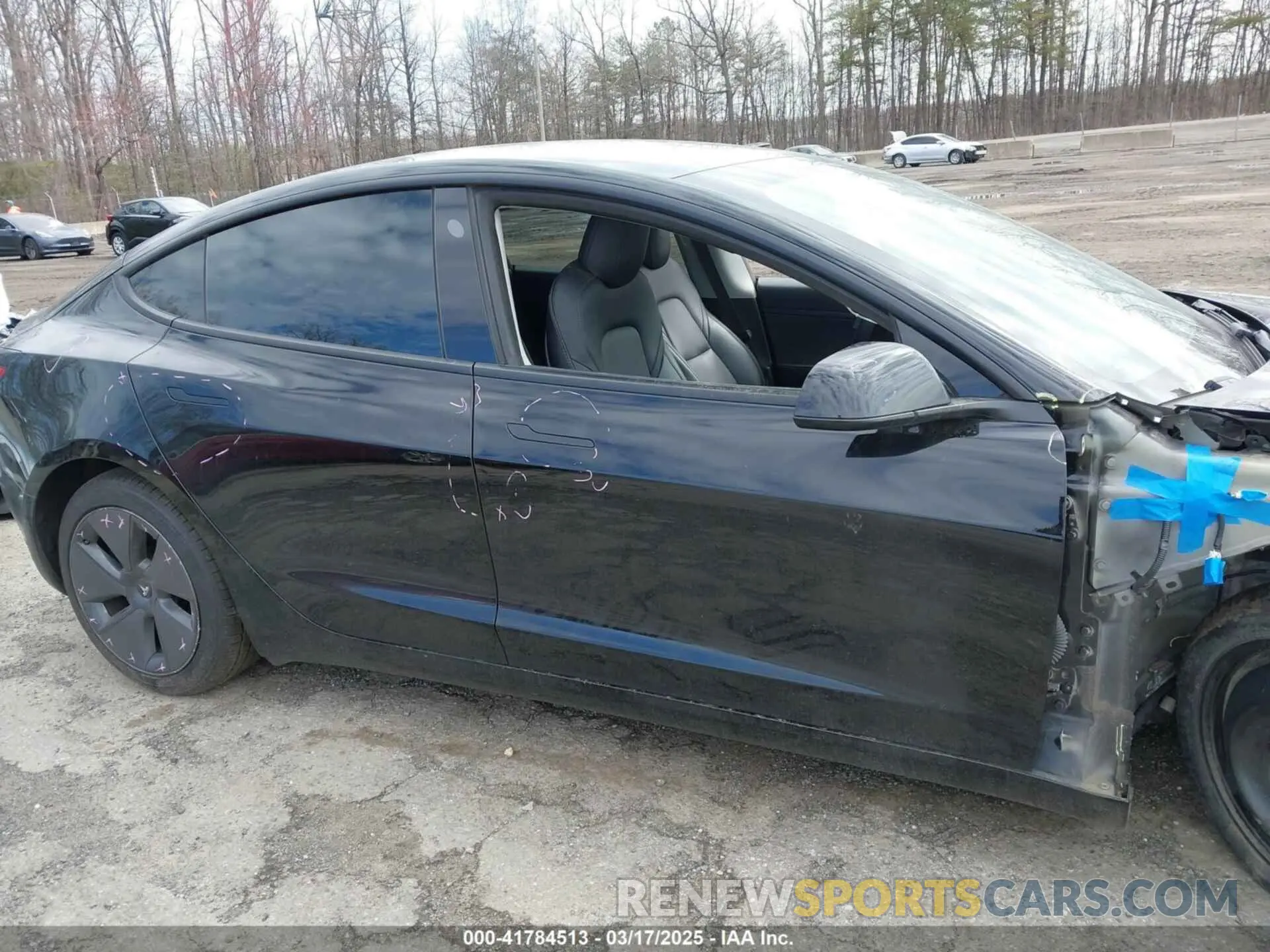 13 Photograph of a damaged car 5YJ3E1EA1MF857568 TESLA MODEL 3 2021