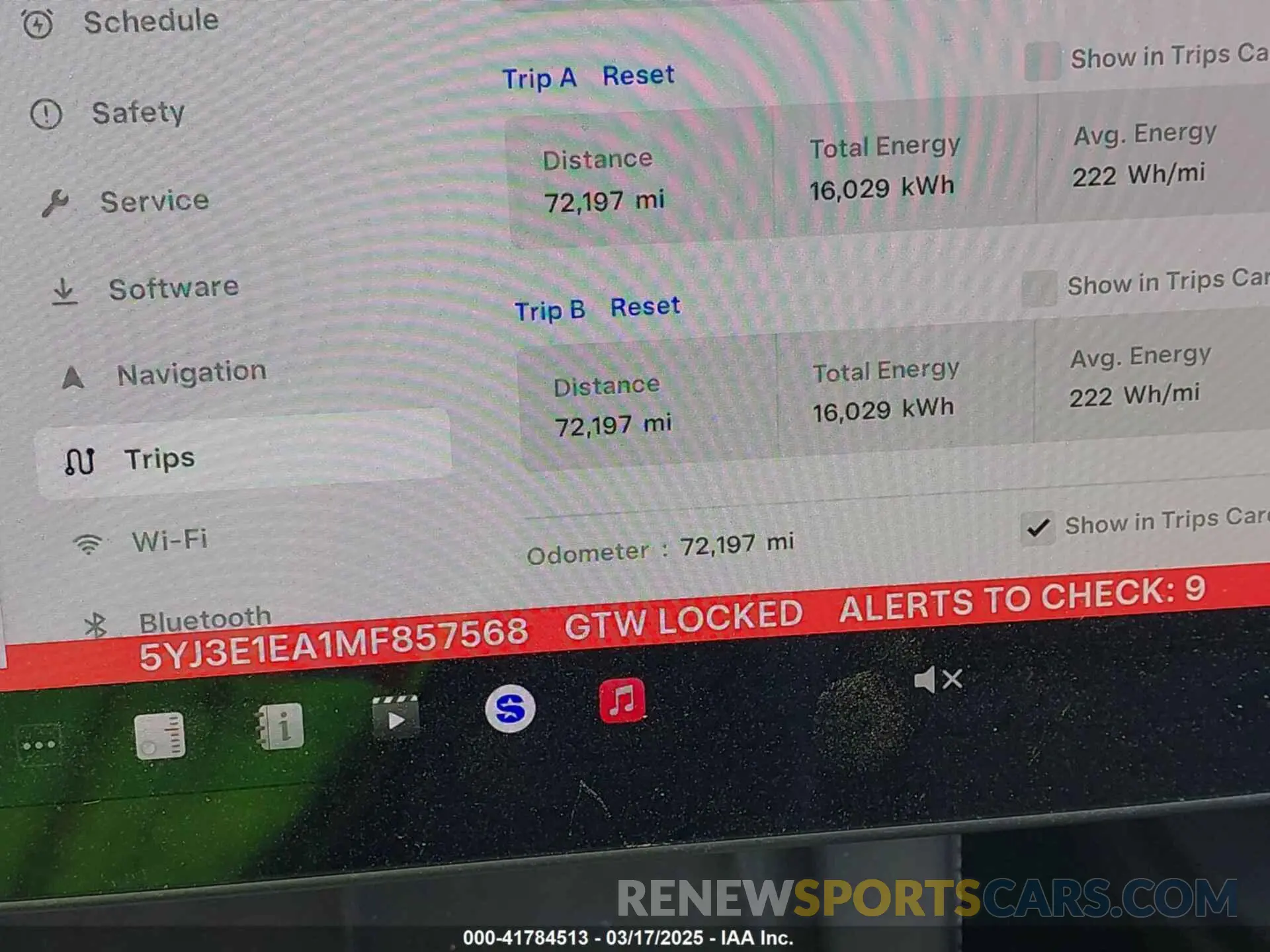 15 Photograph of a damaged car 5YJ3E1EA1MF857568 TESLA MODEL 3 2021
