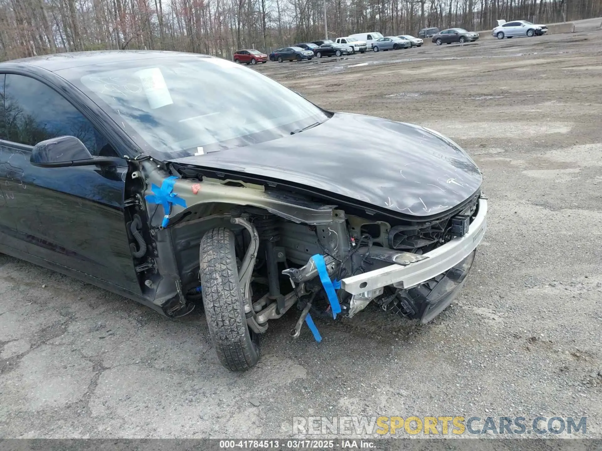 6 Photograph of a damaged car 5YJ3E1EA1MF857568 TESLA MODEL 3 2021
