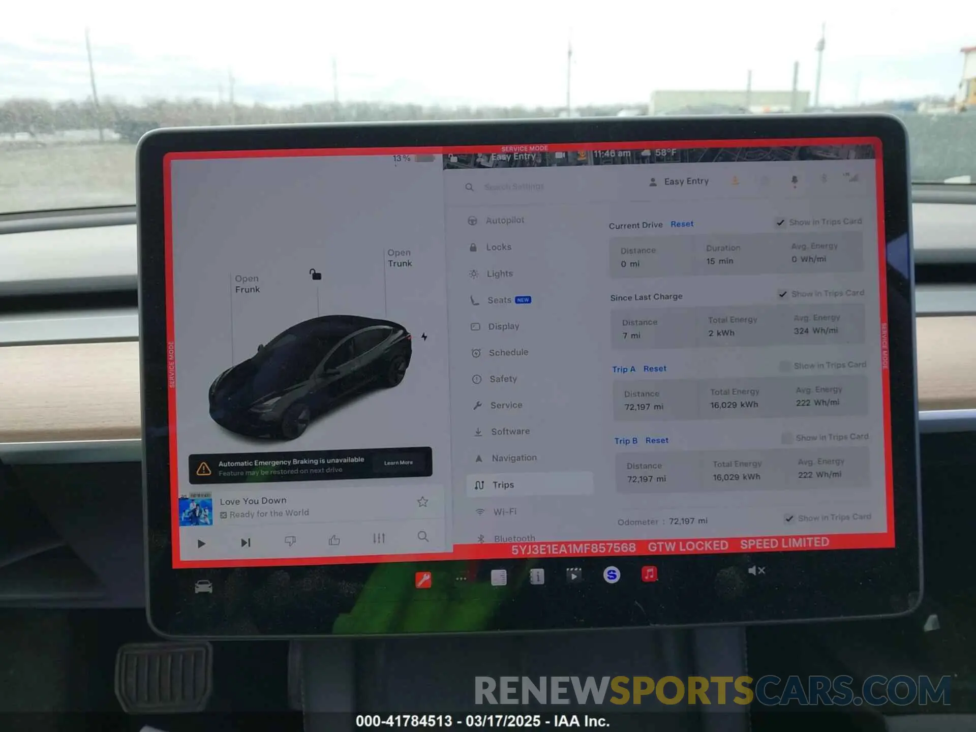 7 Photograph of a damaged car 5YJ3E1EA1MF857568 TESLA MODEL 3 2021