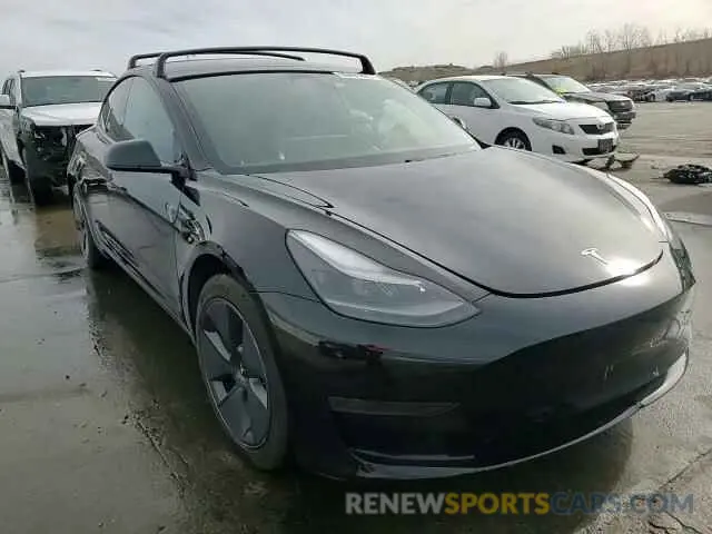 14 Photograph of a damaged car 5YJ3E1EA1MF876427 TESLA MODEL 3 2021