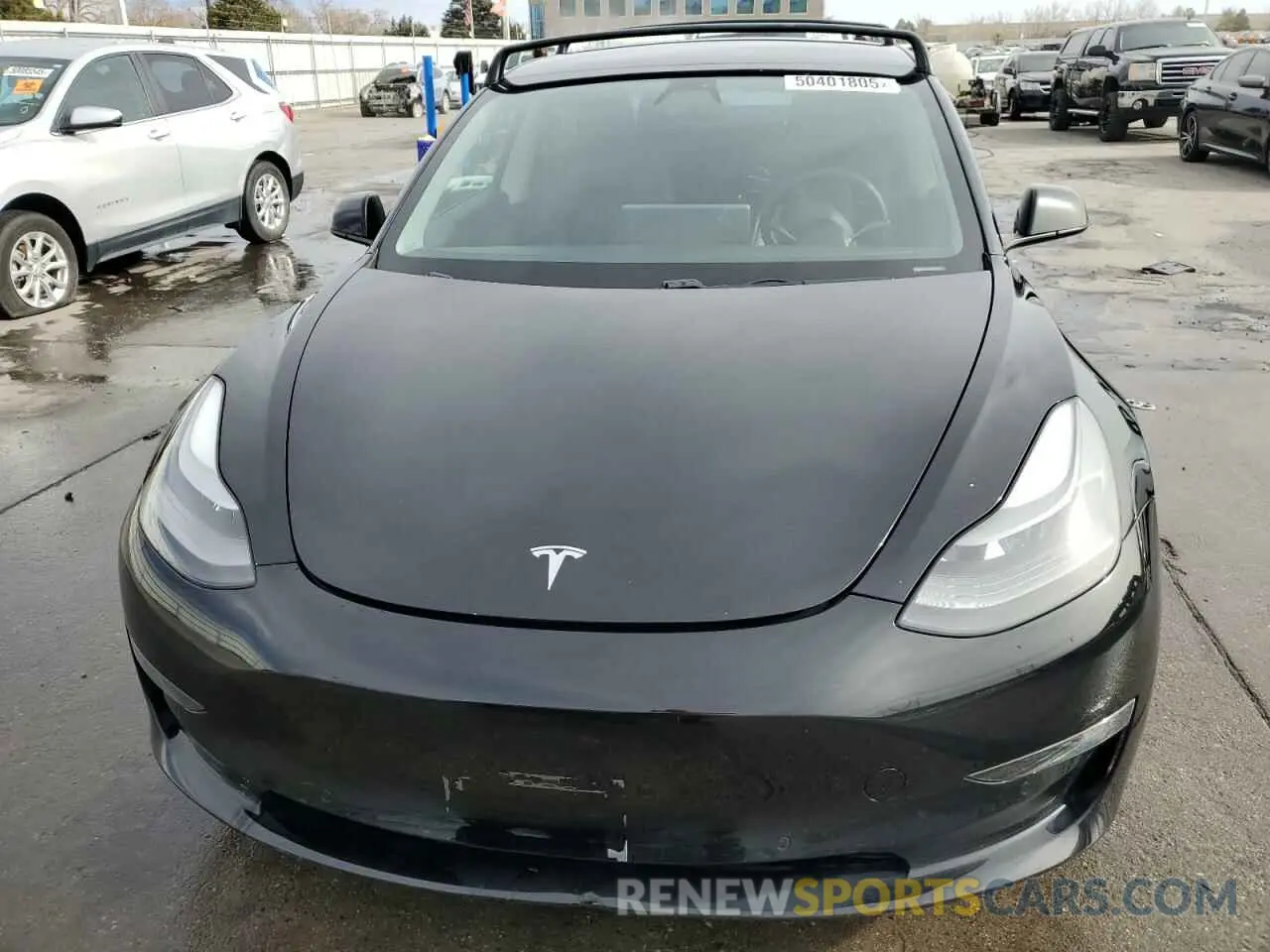 5 Photograph of a damaged car 5YJ3E1EA1MF876427 TESLA MODEL 3 2021