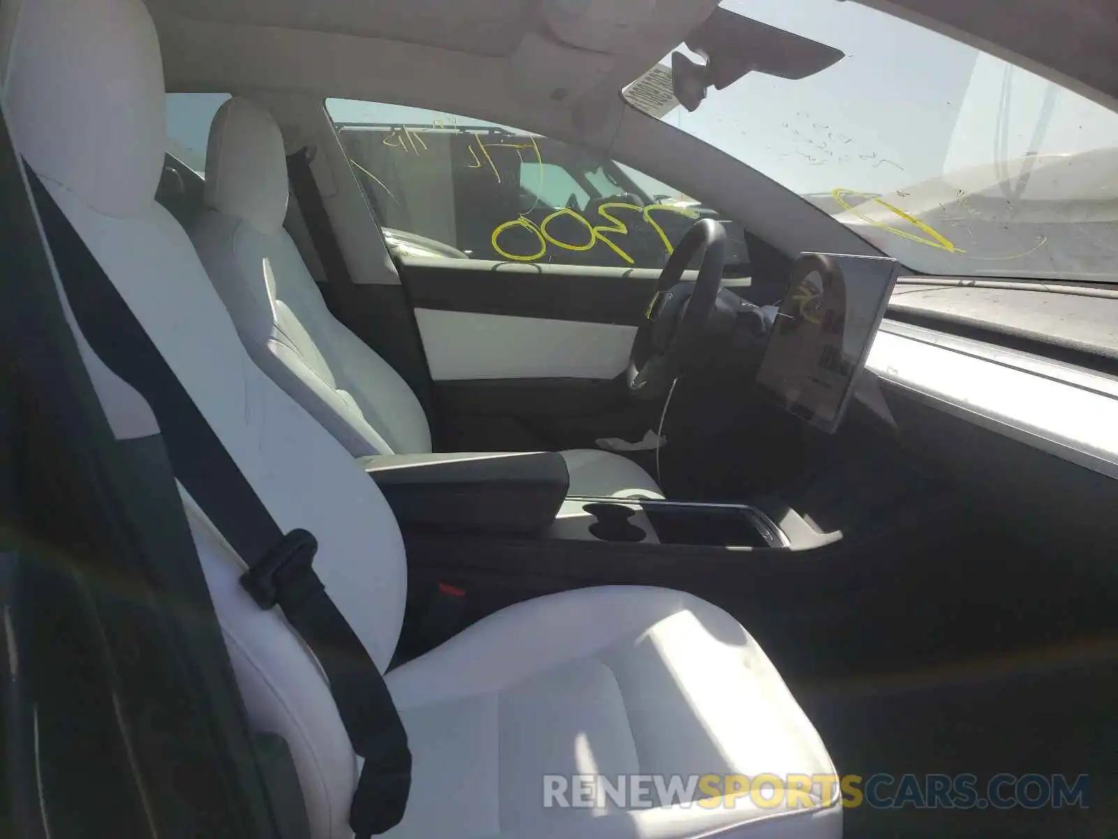 5 Photograph of a damaged car 5YJ3E1EA1MF877416 TESLA MODEL 3 2021