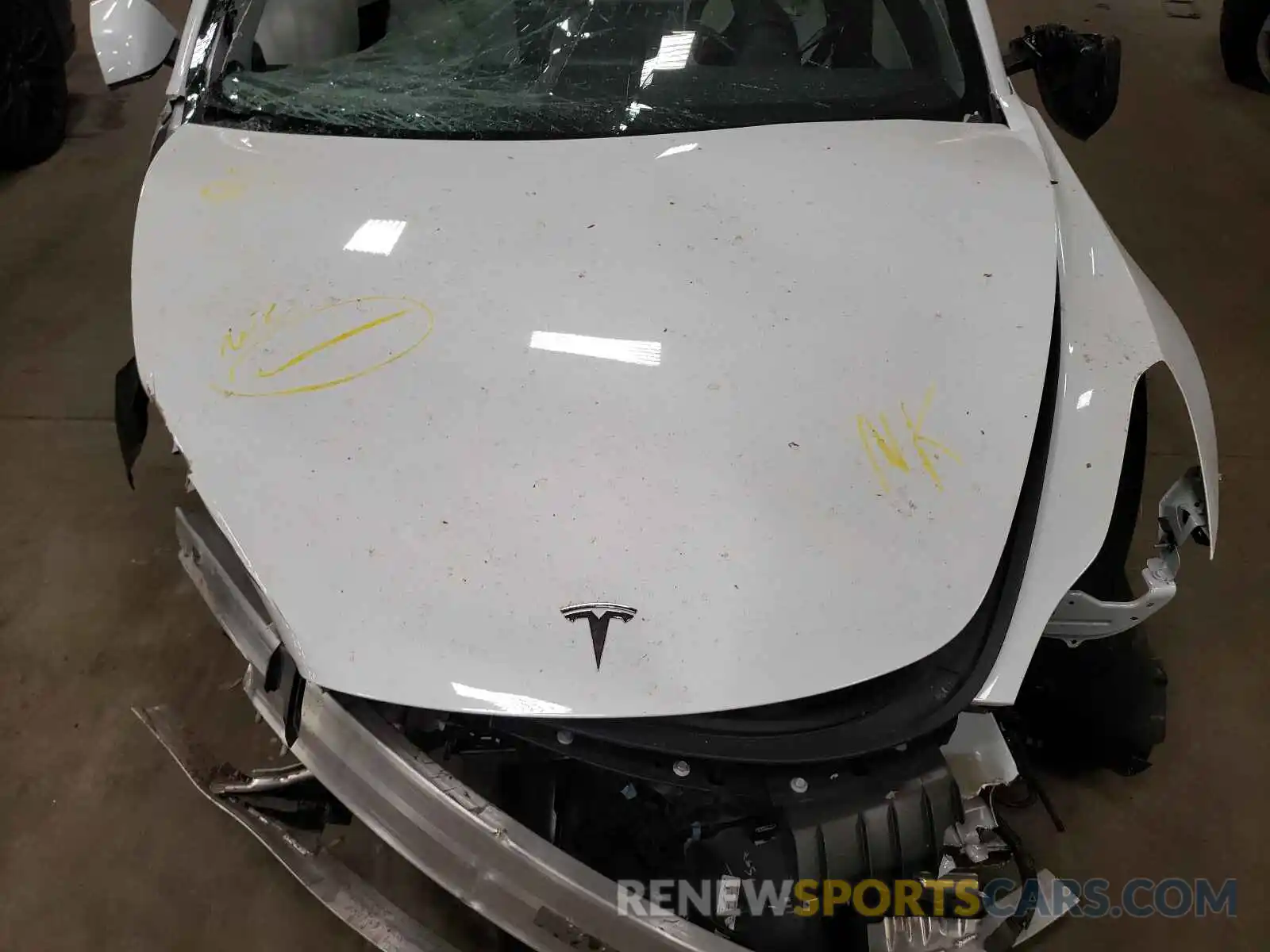 7 Photograph of a damaged car 5YJ3E1EA1MF920488 TESLA MODEL 3 2021