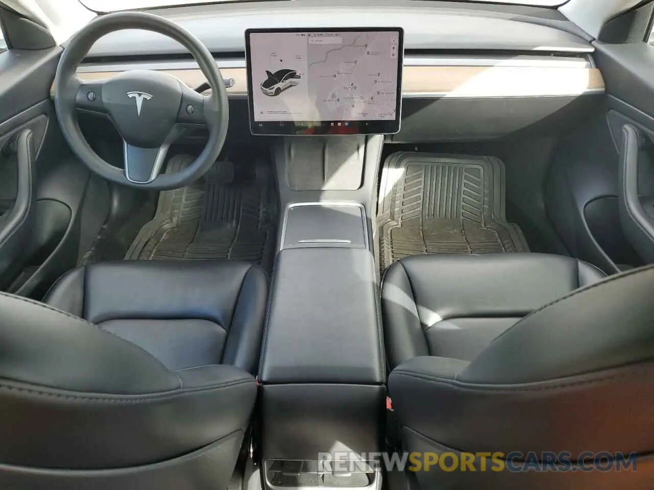 8 Photograph of a damaged car 5YJ3E1EA1MF921205 TESLA MODEL 3 2021