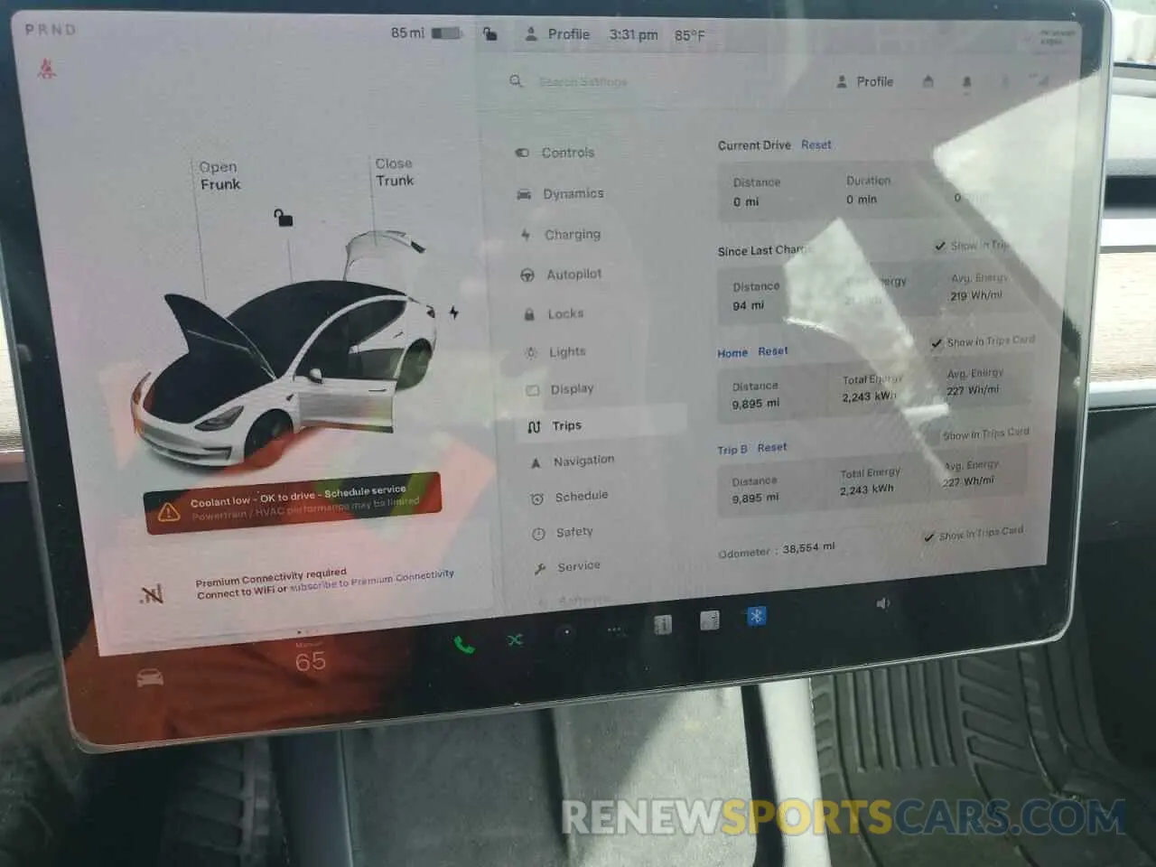 9 Photograph of a damaged car 5YJ3E1EA1MF921205 TESLA MODEL 3 2021