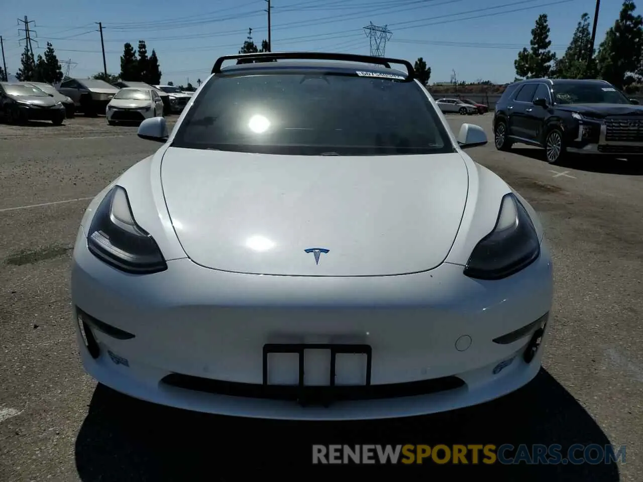 5 Photograph of a damaged car 5YJ3E1EA1MF941440 TESLA MODEL 3 2021