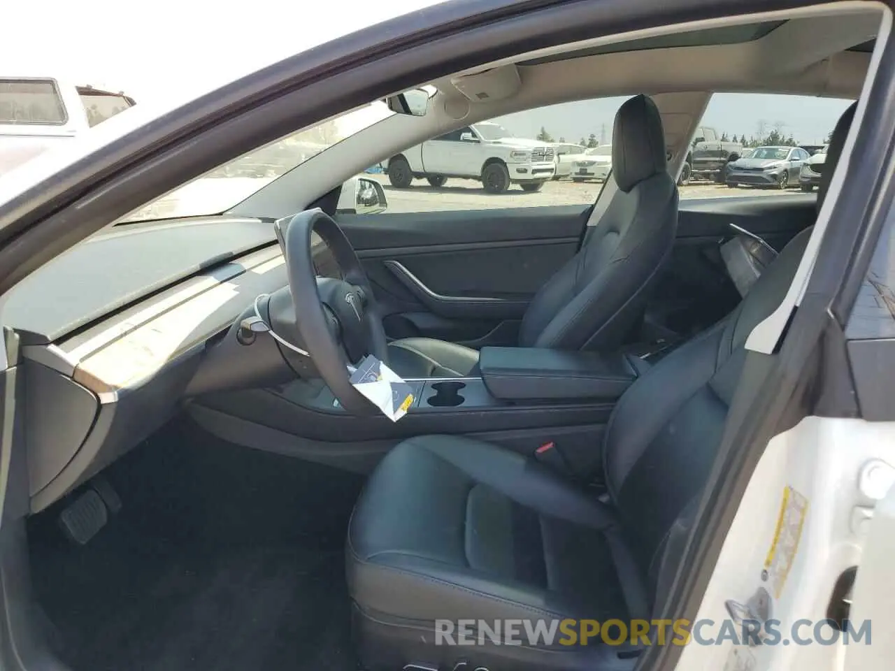 7 Photograph of a damaged car 5YJ3E1EA1MF941440 TESLA MODEL 3 2021