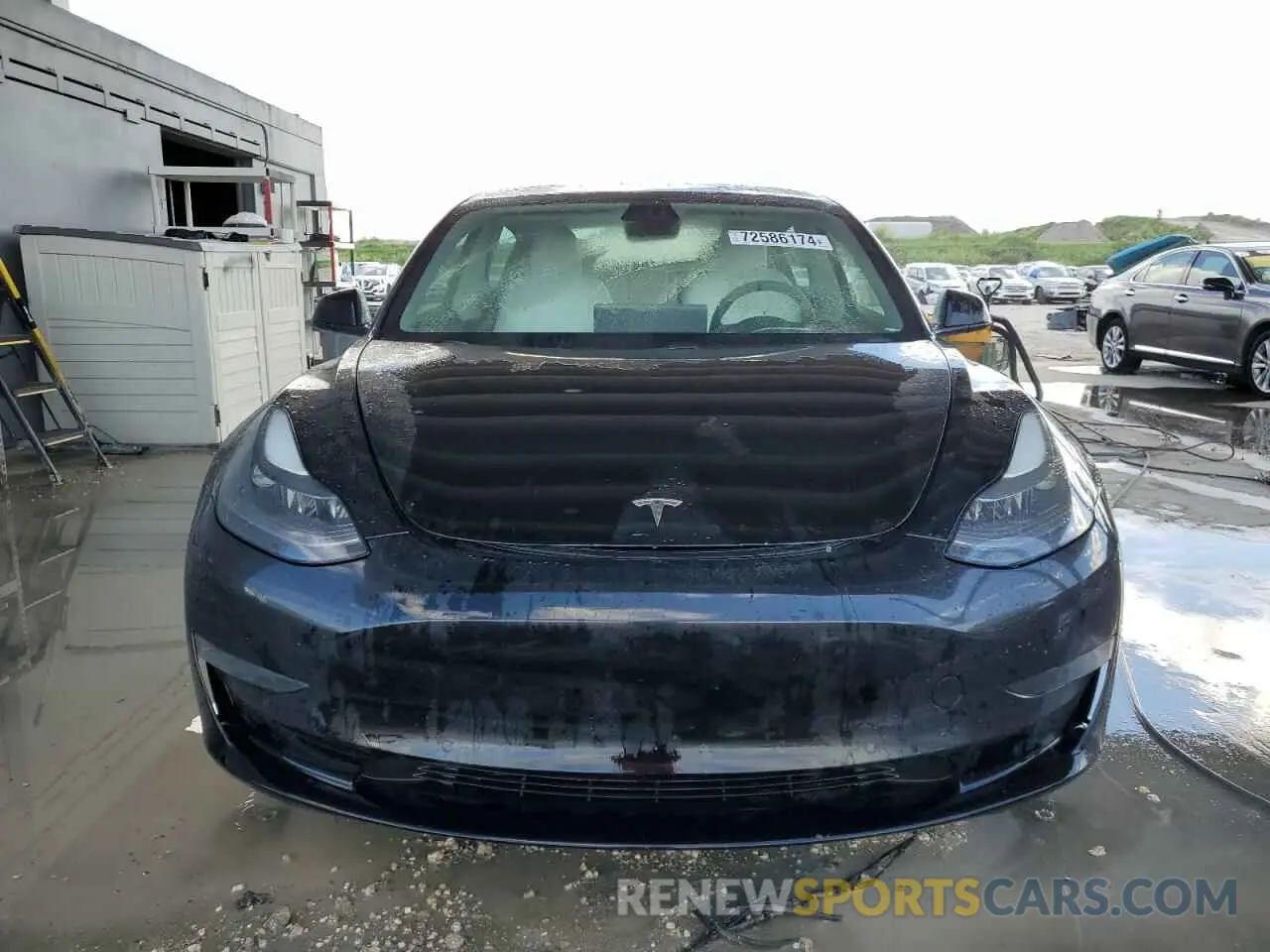 5 Photograph of a damaged car 5YJ3E1EA1MF963602 TESLA MODEL 3 2021