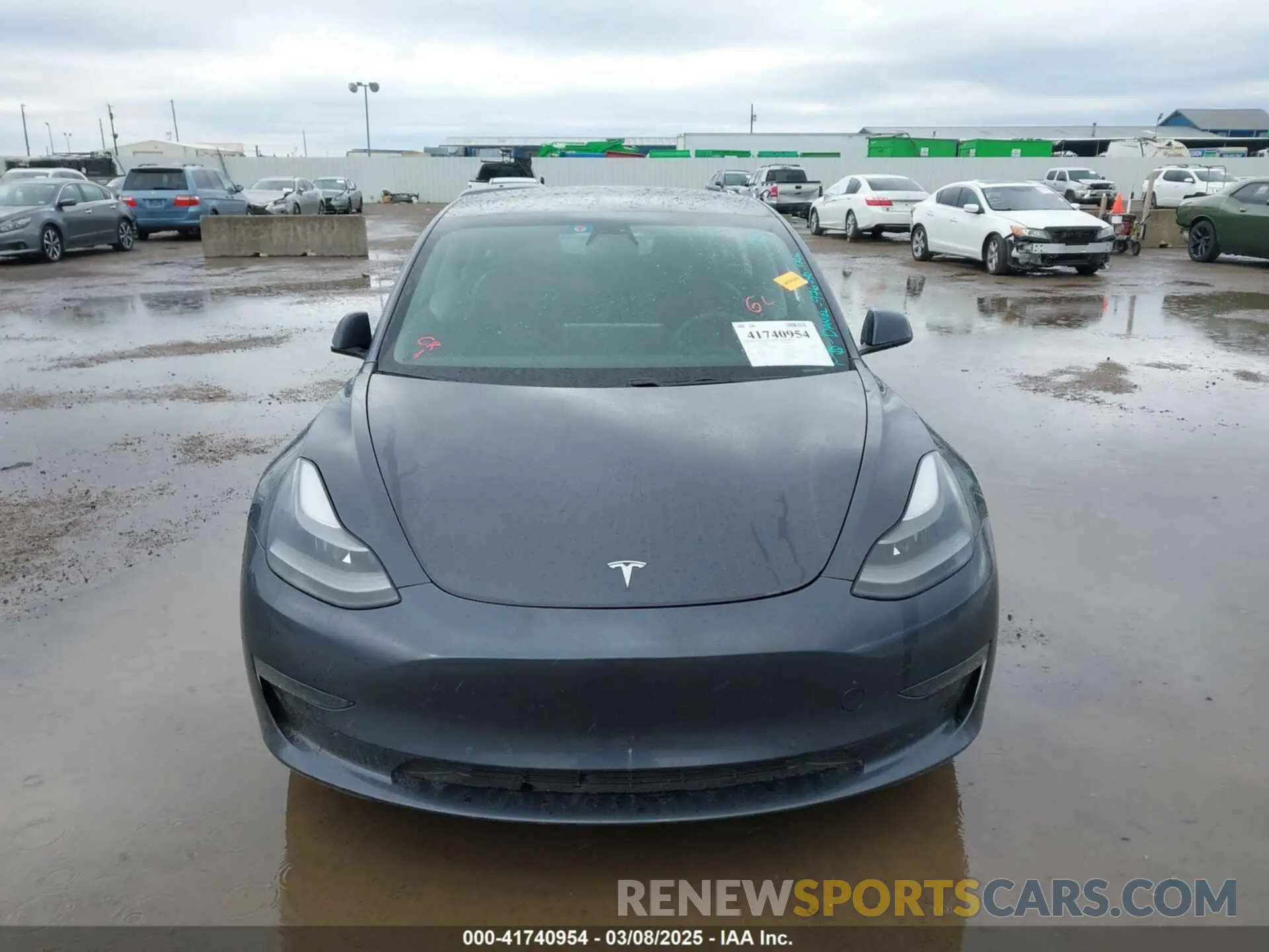 12 Photograph of a damaged car 5YJ3E1EA1MF976740 TESLA MODEL 3 2021