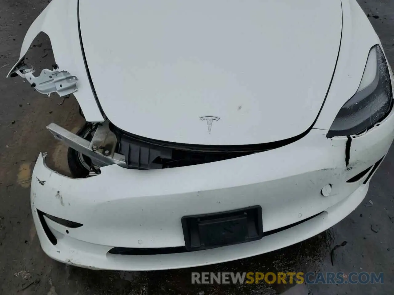 11 Photograph of a damaged car 5YJ3E1EA1MF987723 TESLA MODEL 3 2021