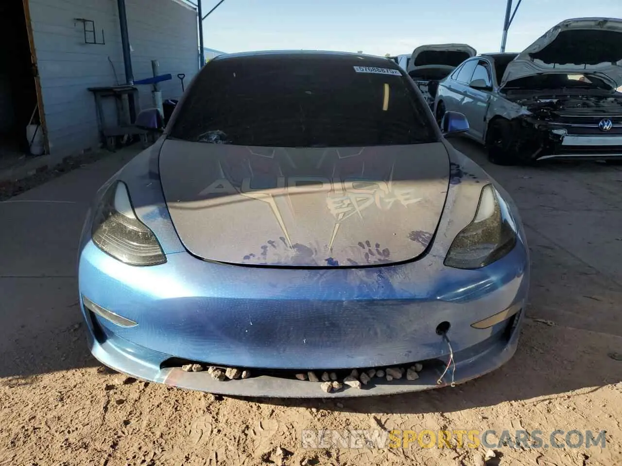 5 Photograph of a damaged car 5YJ3E1EA1MF990816 TESLA MODEL 3 2021