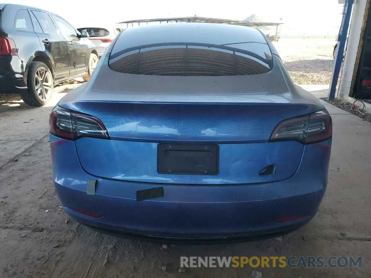 6 Photograph of a damaged car 5YJ3E1EA1MF990816 TESLA MODEL 3 2021