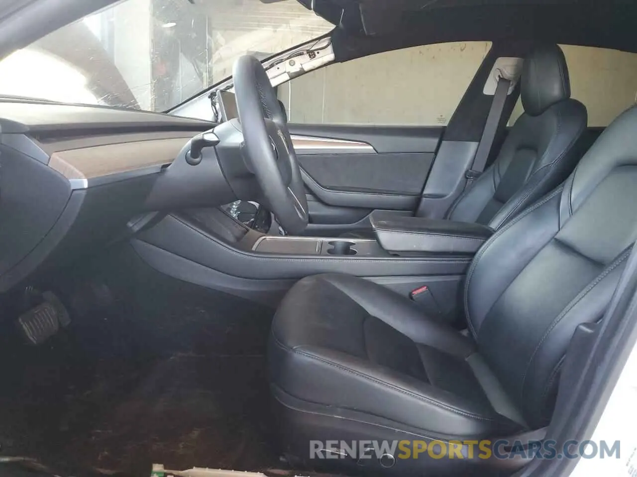7 Photograph of a damaged car 5YJ3E1EA1MF990816 TESLA MODEL 3 2021