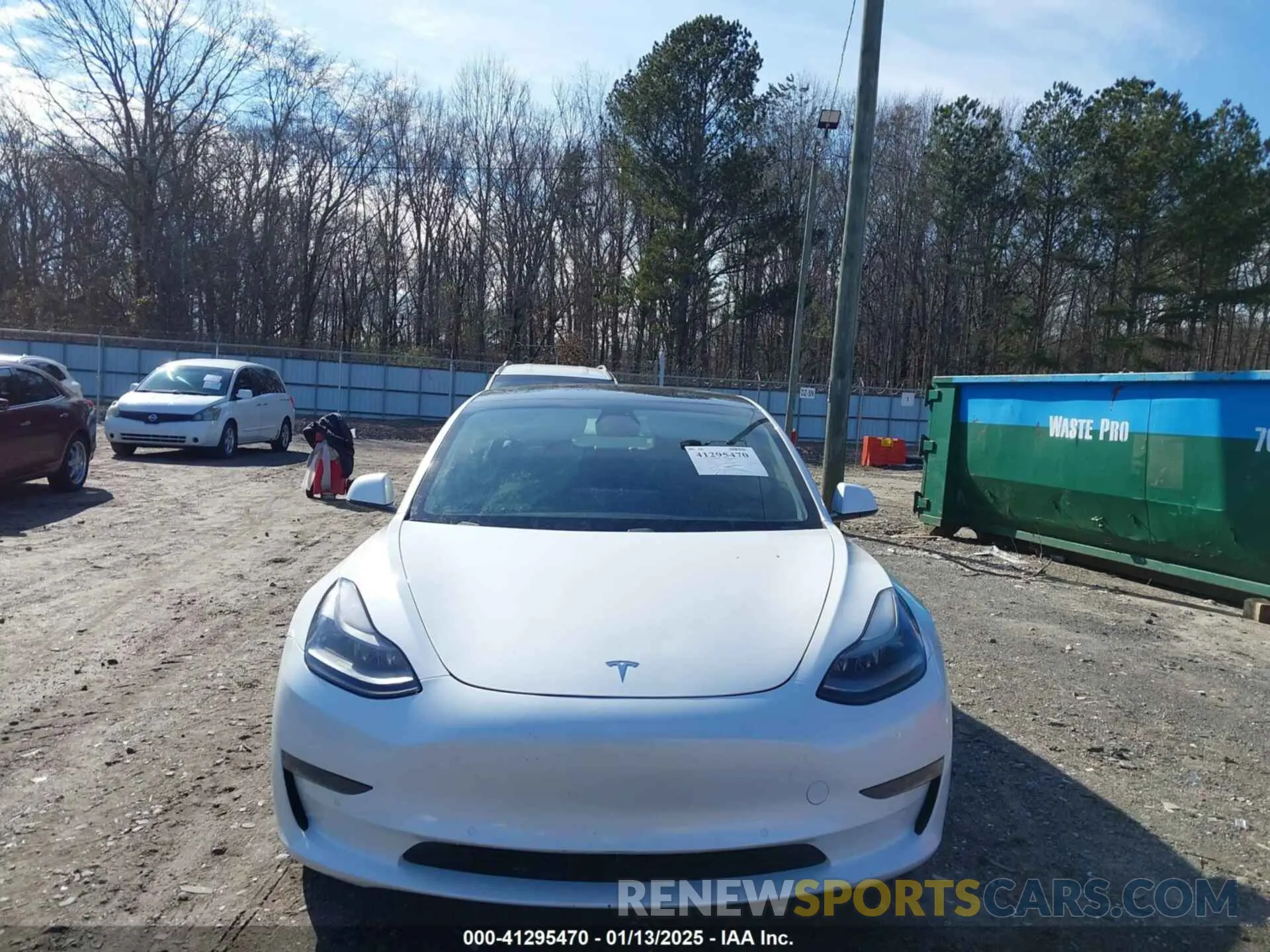 11 Photograph of a damaged car 5YJ3E1EA1MF994803 TESLA MODEL 3 2021