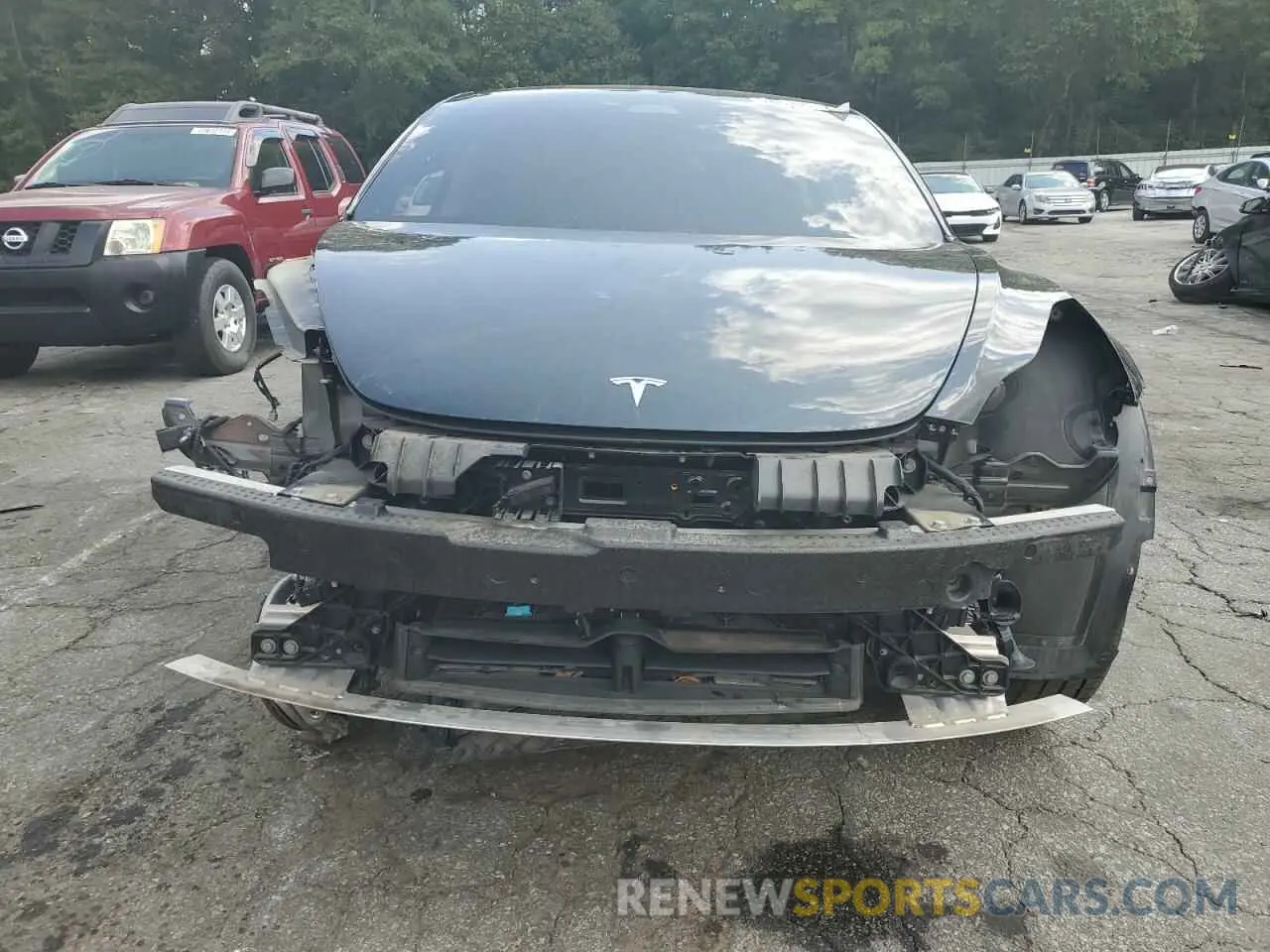 5 Photograph of a damaged car 5YJ3E1EA1MF996017 TESLA MODEL 3 2021