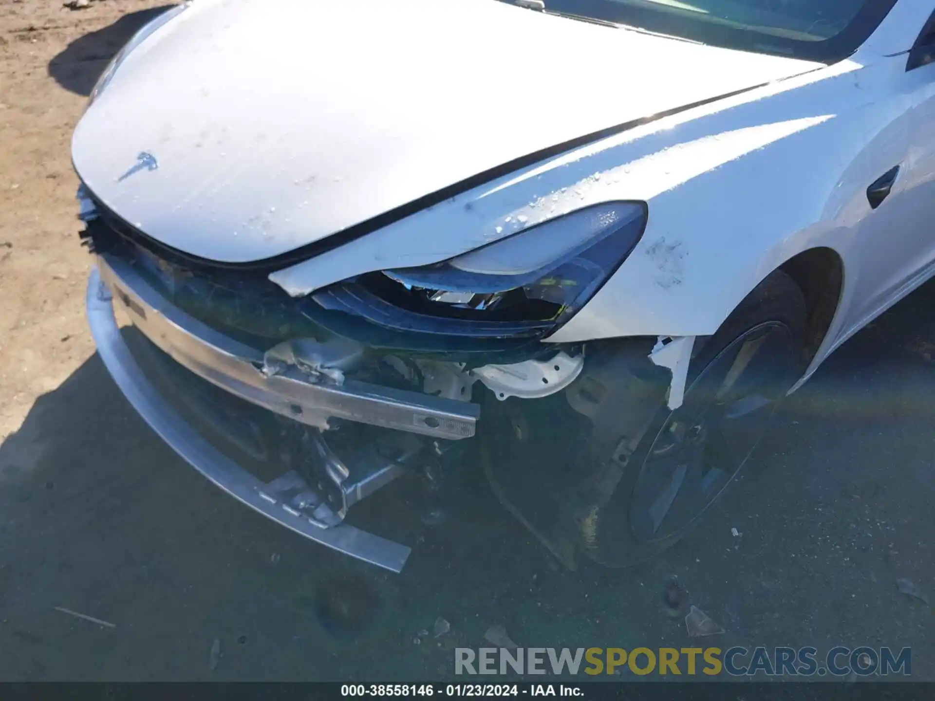 6 Photograph of a damaged car 5YJ3E1EA2MF003494 TESLA MODEL 3 2021