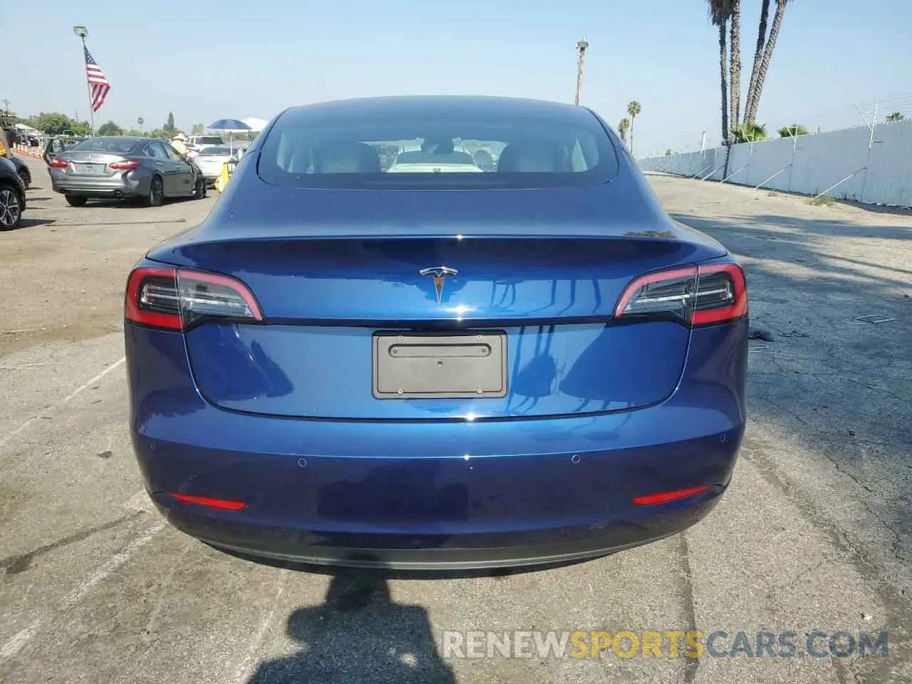 6 Photograph of a damaged car 5YJ3E1EA2MF015810 TESLA MODEL 3 2021