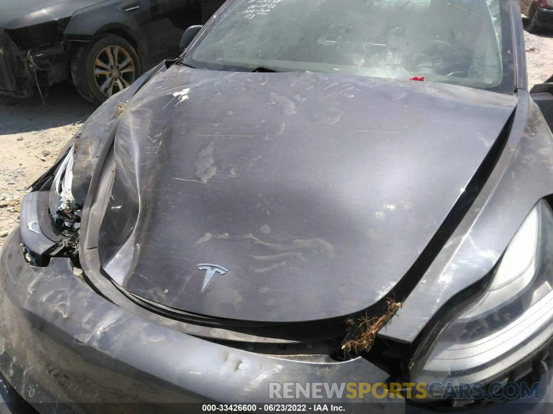 10 Photograph of a damaged car 5YJ3E1EA2MF020702 TESLA MODEL 3 2021