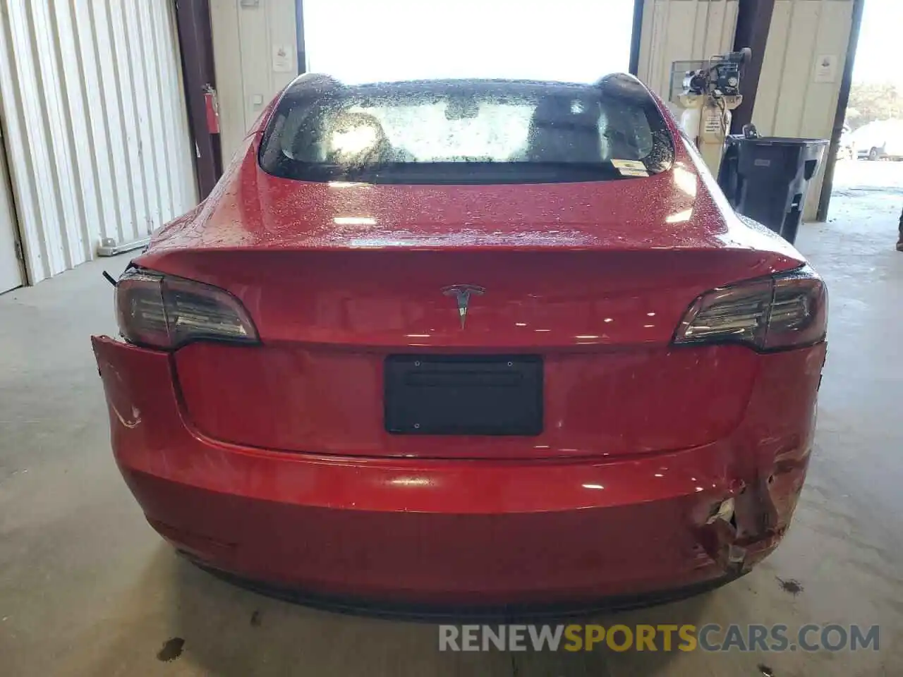 6 Photograph of a damaged car 5YJ3E1EA2MF029867 TESLA MODEL 3 2021