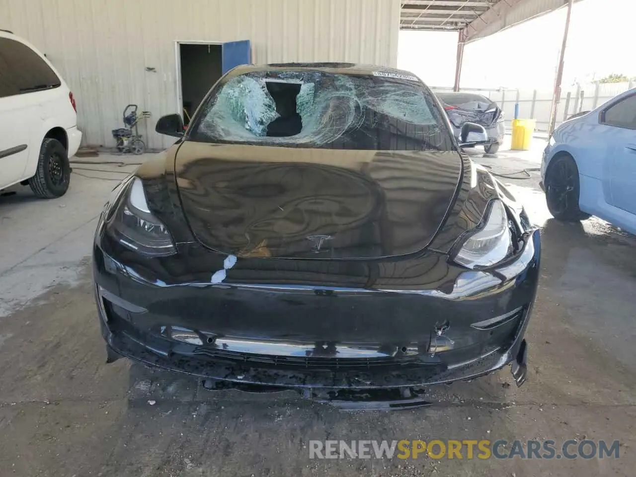 5 Photograph of a damaged car 5YJ3E1EA2MF048564 TESLA MODEL 3 2021
