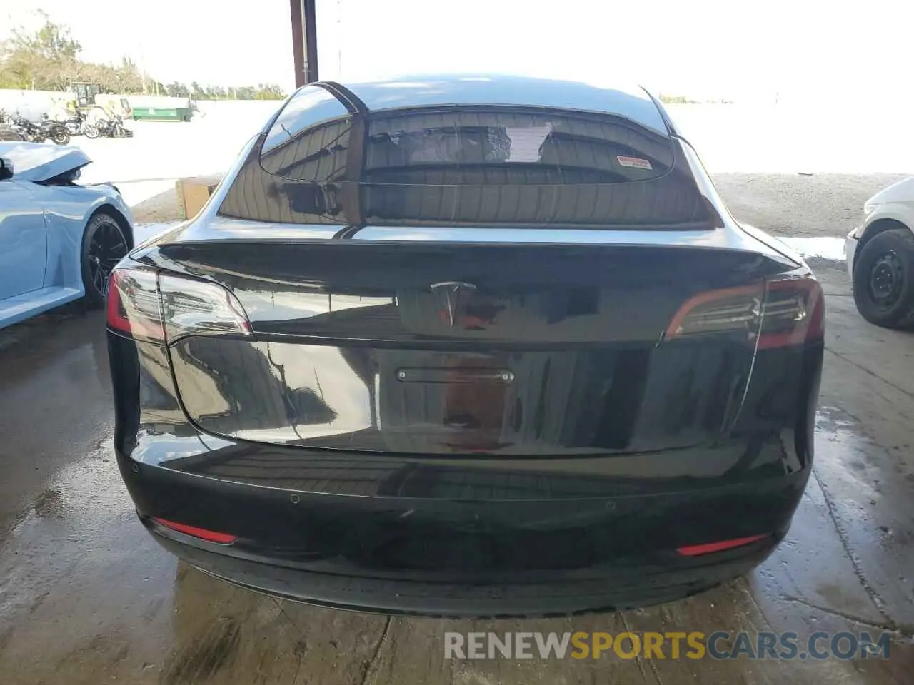 6 Photograph of a damaged car 5YJ3E1EA2MF048564 TESLA MODEL 3 2021
