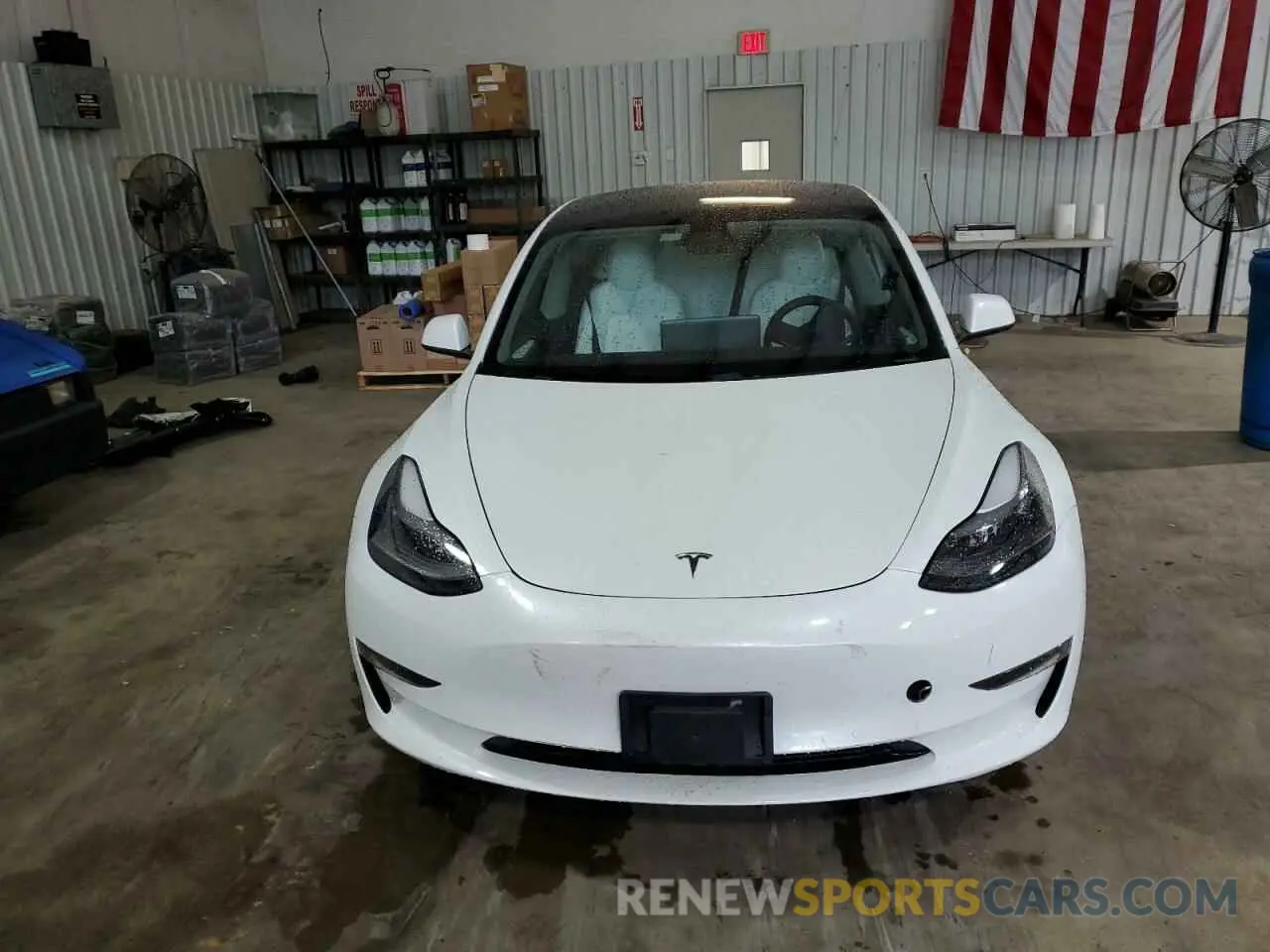 5 Photograph of a damaged car 5YJ3E1EA2MF058186 TESLA MODEL 3 2021