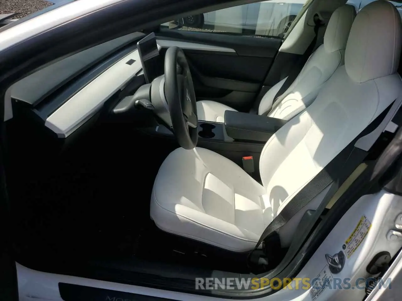 7 Photograph of a damaged car 5YJ3E1EA2MF058186 TESLA MODEL 3 2021