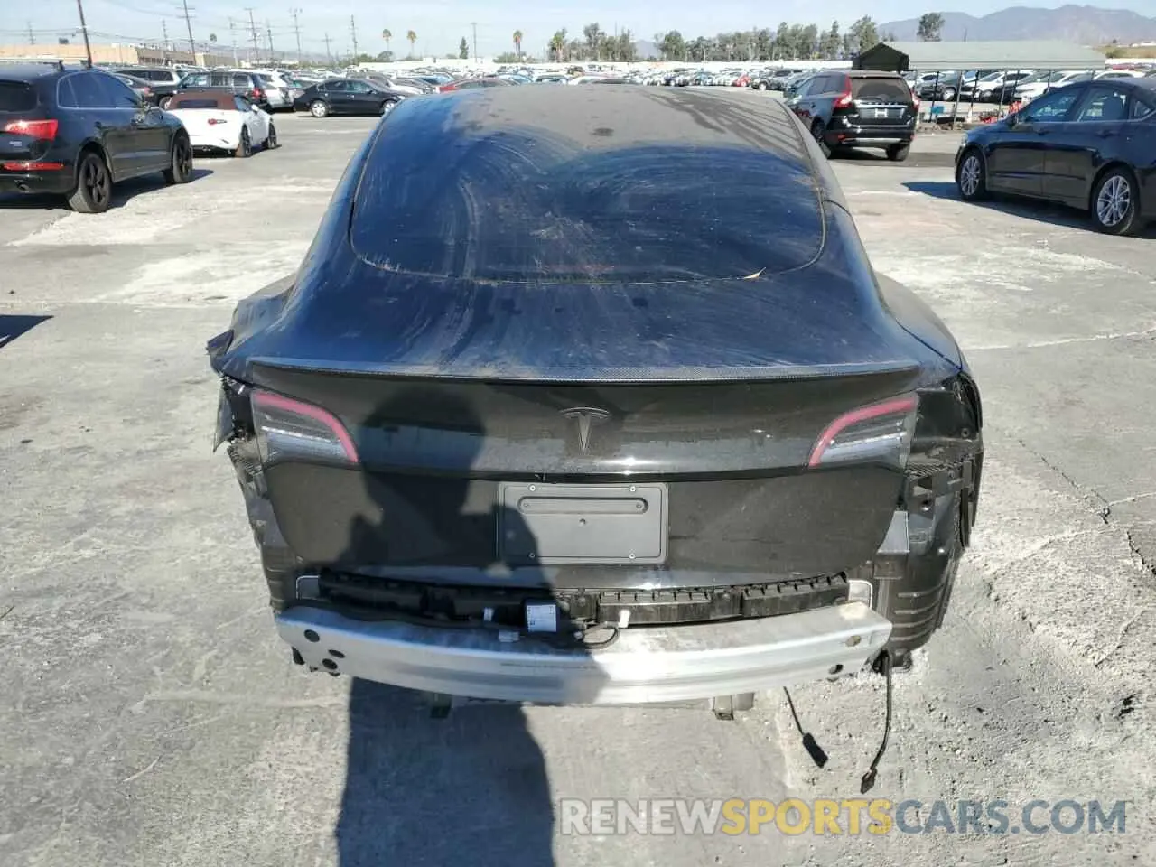 6 Photograph of a damaged car 5YJ3E1EA2MF065106 TESLA MODEL 3 2021