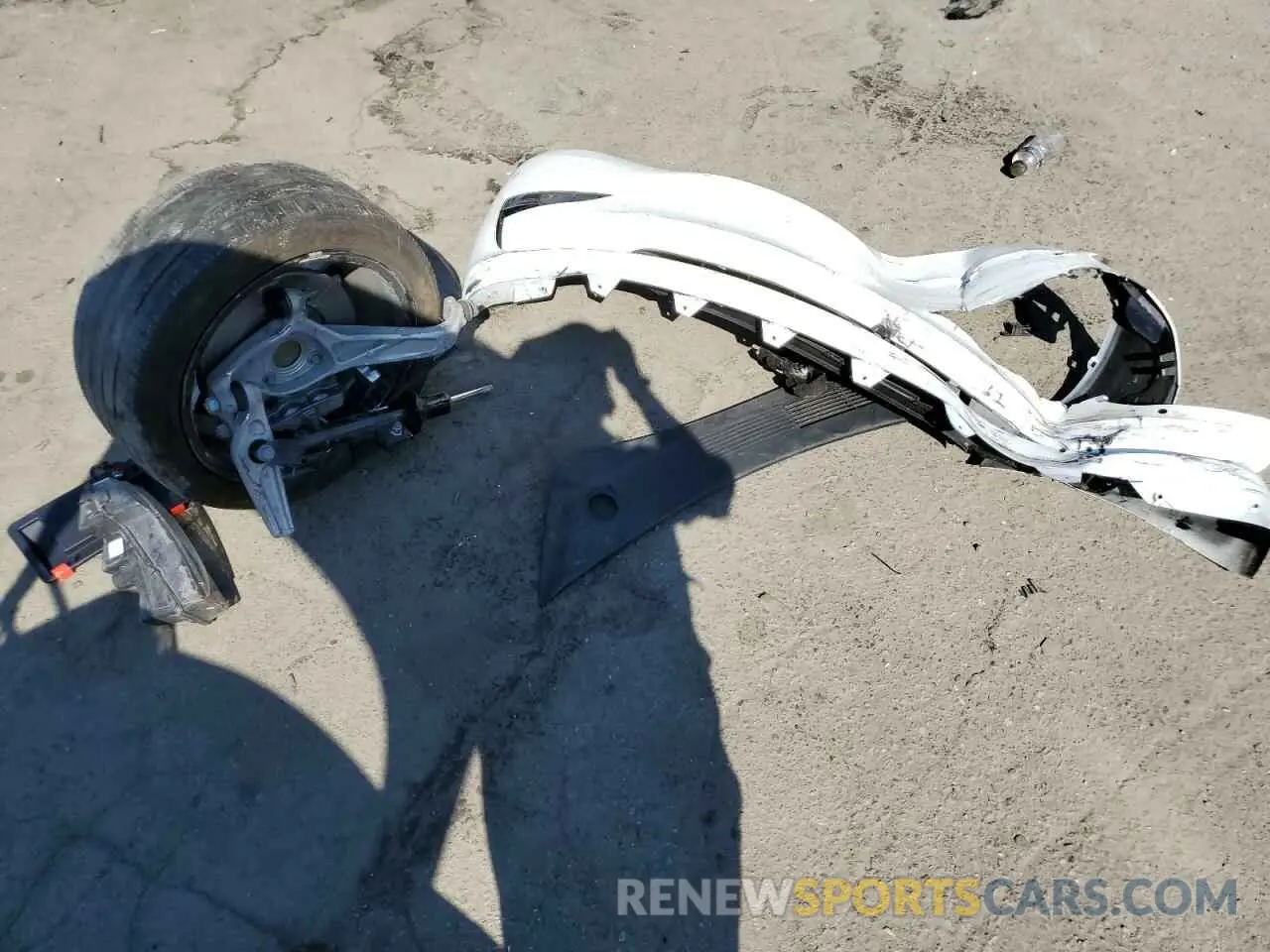 12 Photograph of a damaged car 5YJ3E1EA2MF068488 TESLA MODEL 3 2021