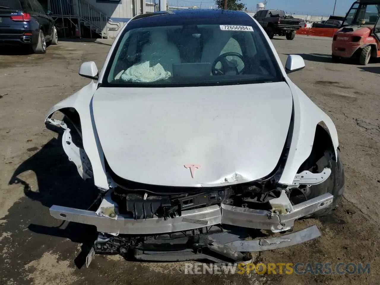 5 Photograph of a damaged car 5YJ3E1EA2MF068488 TESLA MODEL 3 2021