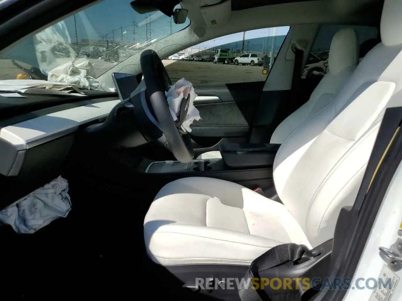 7 Photograph of a damaged car 5YJ3E1EA2MF068488 TESLA MODEL 3 2021