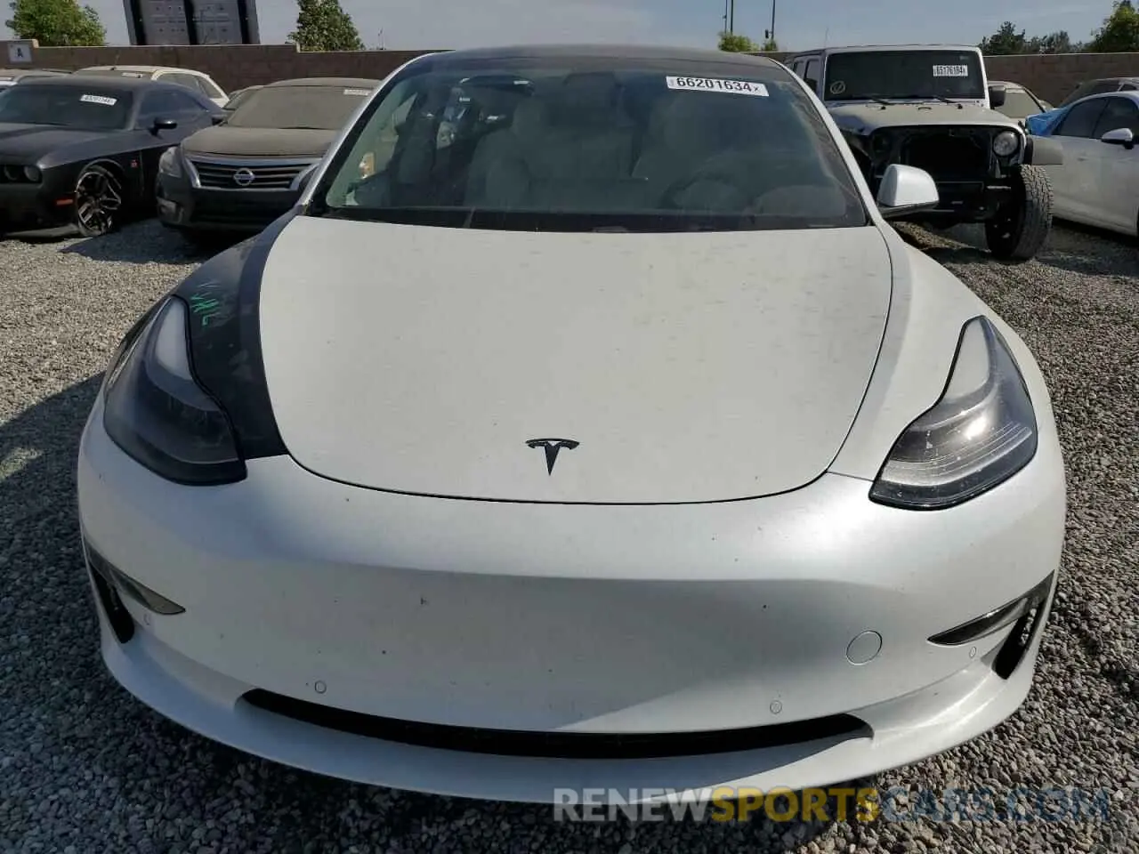 5 Photograph of a damaged car 5YJ3E1EA2MF070659 TESLA MODEL 3 2021